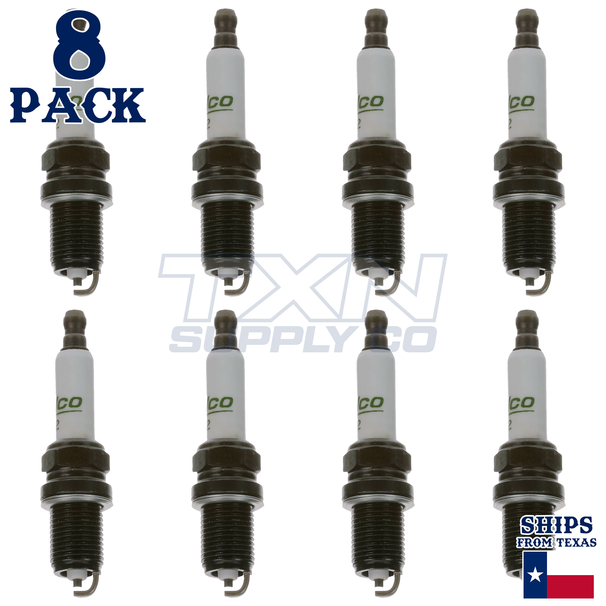 ACDelco 41602 Spark Plugs 8 Pack - Image 1