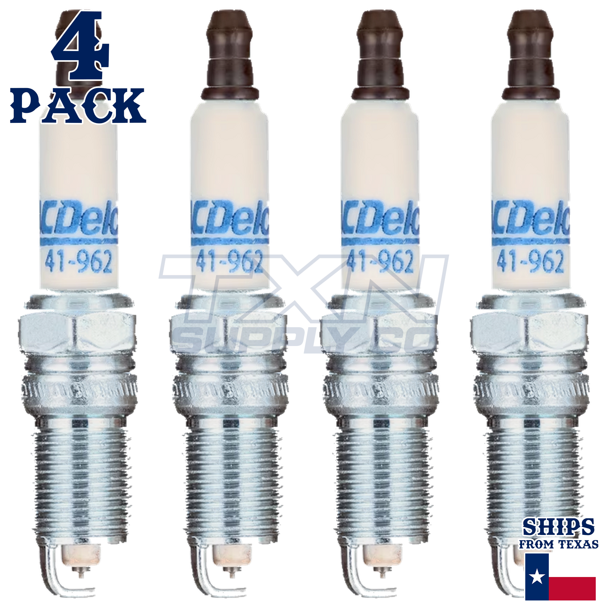 ACDelco 41-962 Platinum Spark Plug - 4 Pack - 19299585 Double Platinum - Image 2
