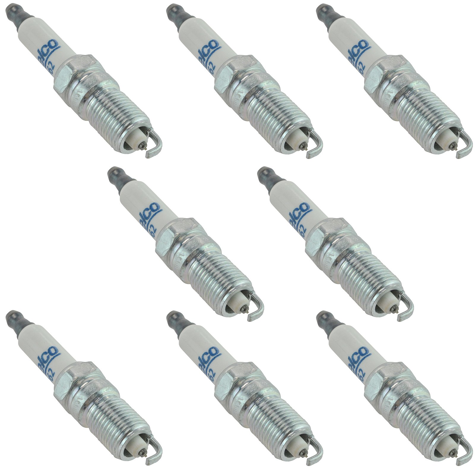 AC Delco 41-962 Platinum Ignition Spark Plug for Chevy GMC Buick - 8 Pack