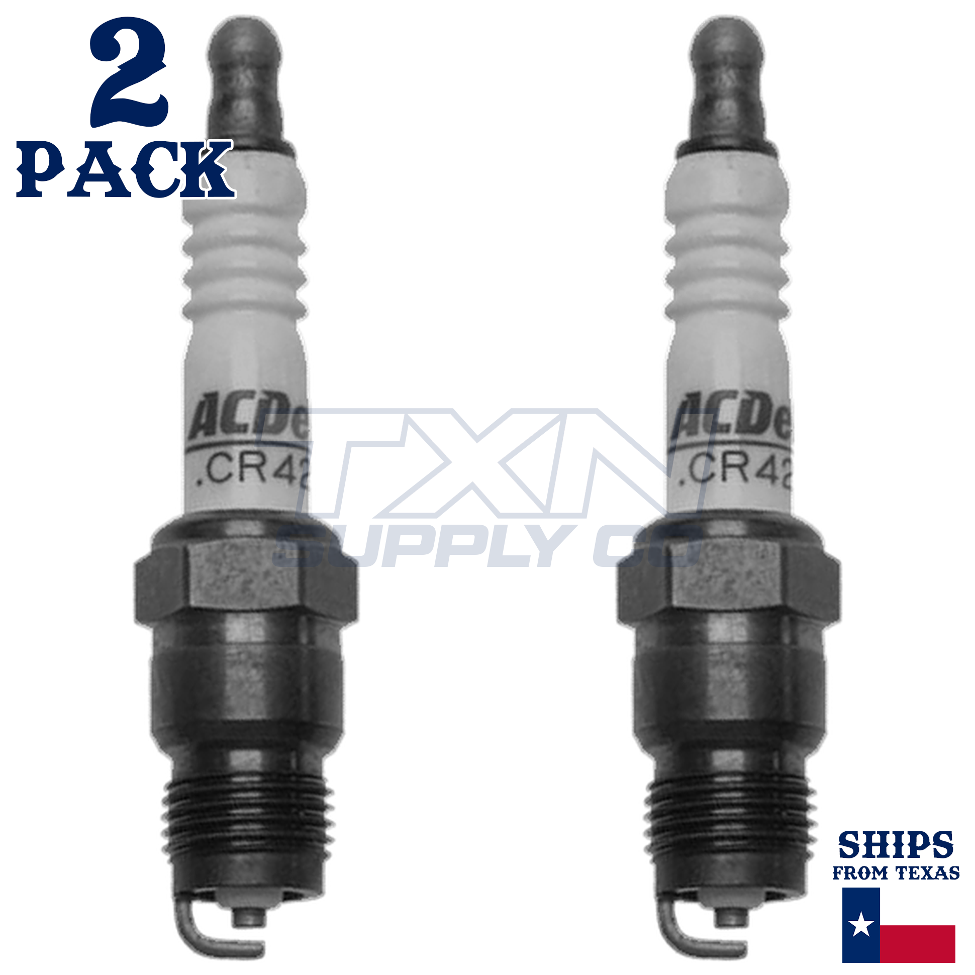 ACDelco CR42TS Spark Plugs 2 Pack - Image 1
