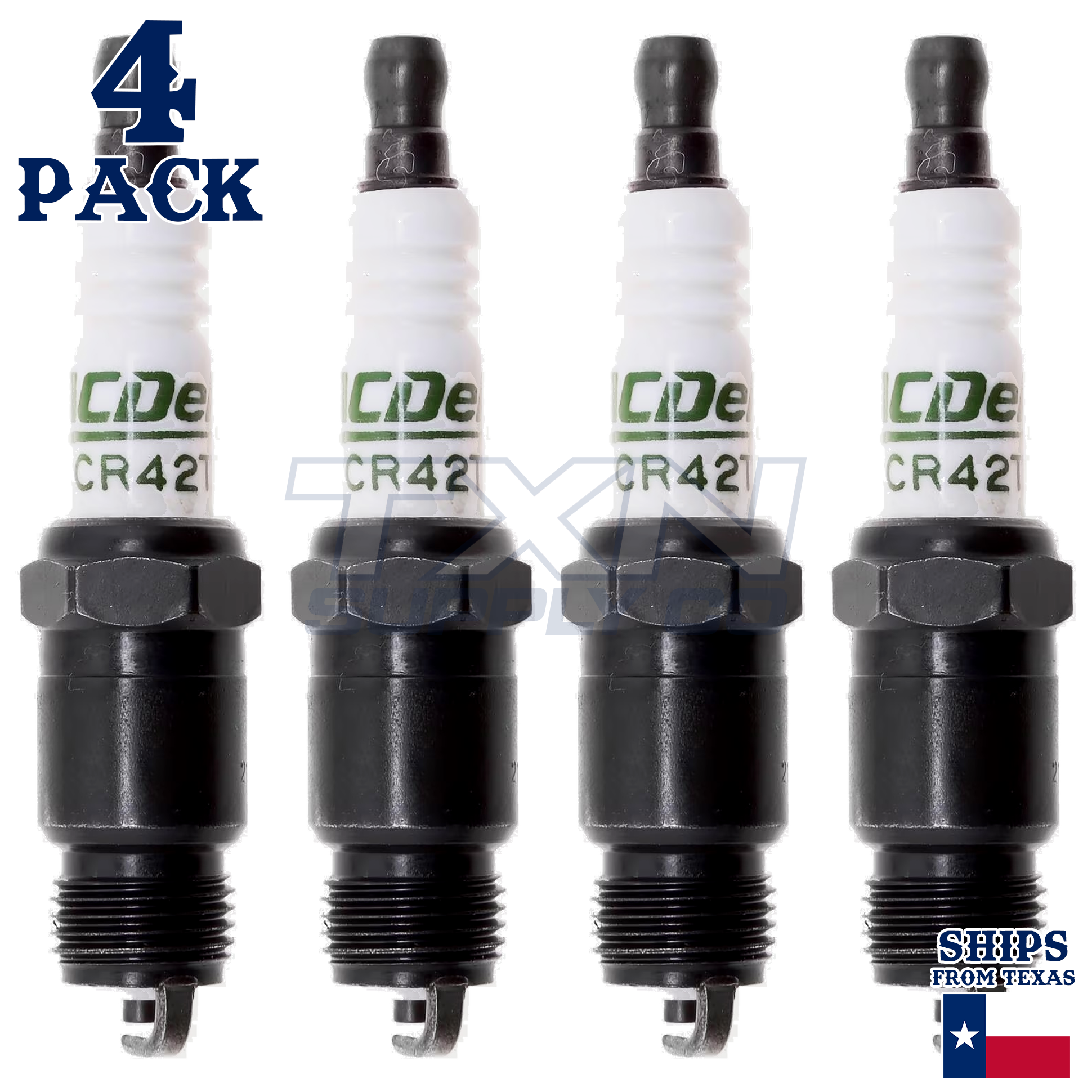 4 Pack Genuine GM ACDelco Spark Plugs CR42TS - Image 2