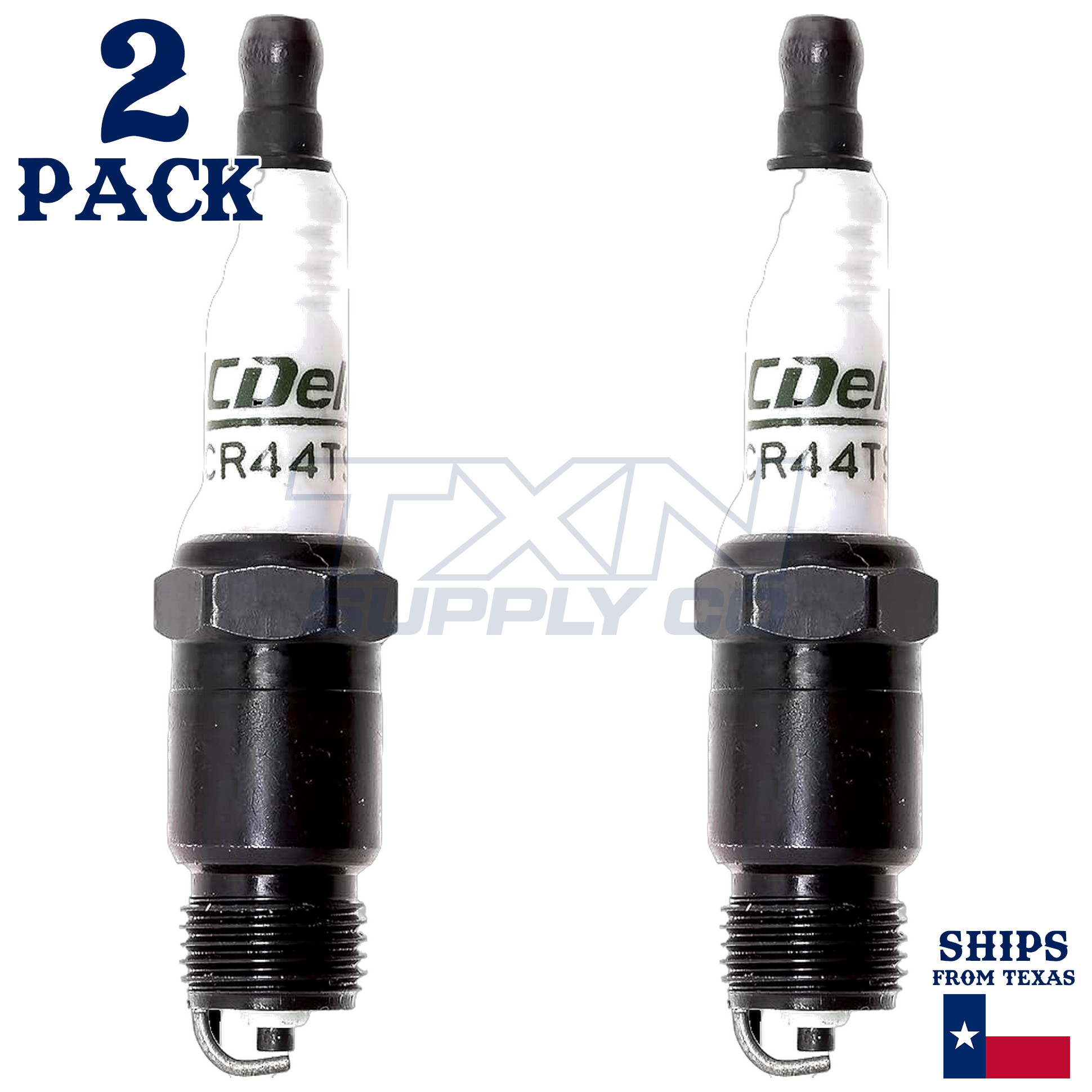 2 Pack Genuine GM ACDelco Spark Plugs CR44TS - Image 2