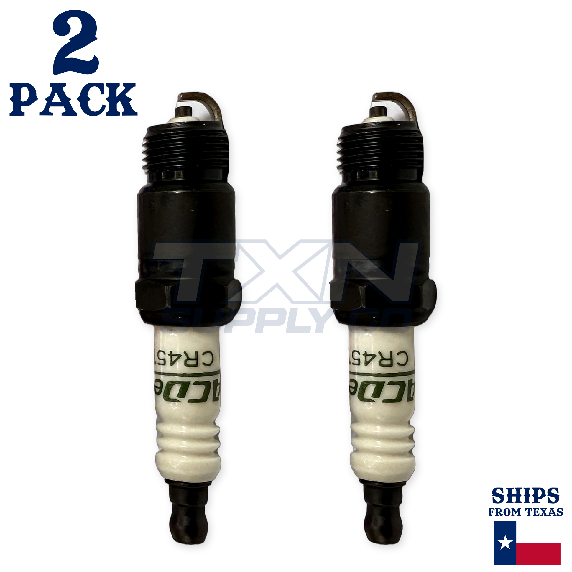 2 Pack Genuine GM ACDelco Spark Plugs CR45TS - Image 2