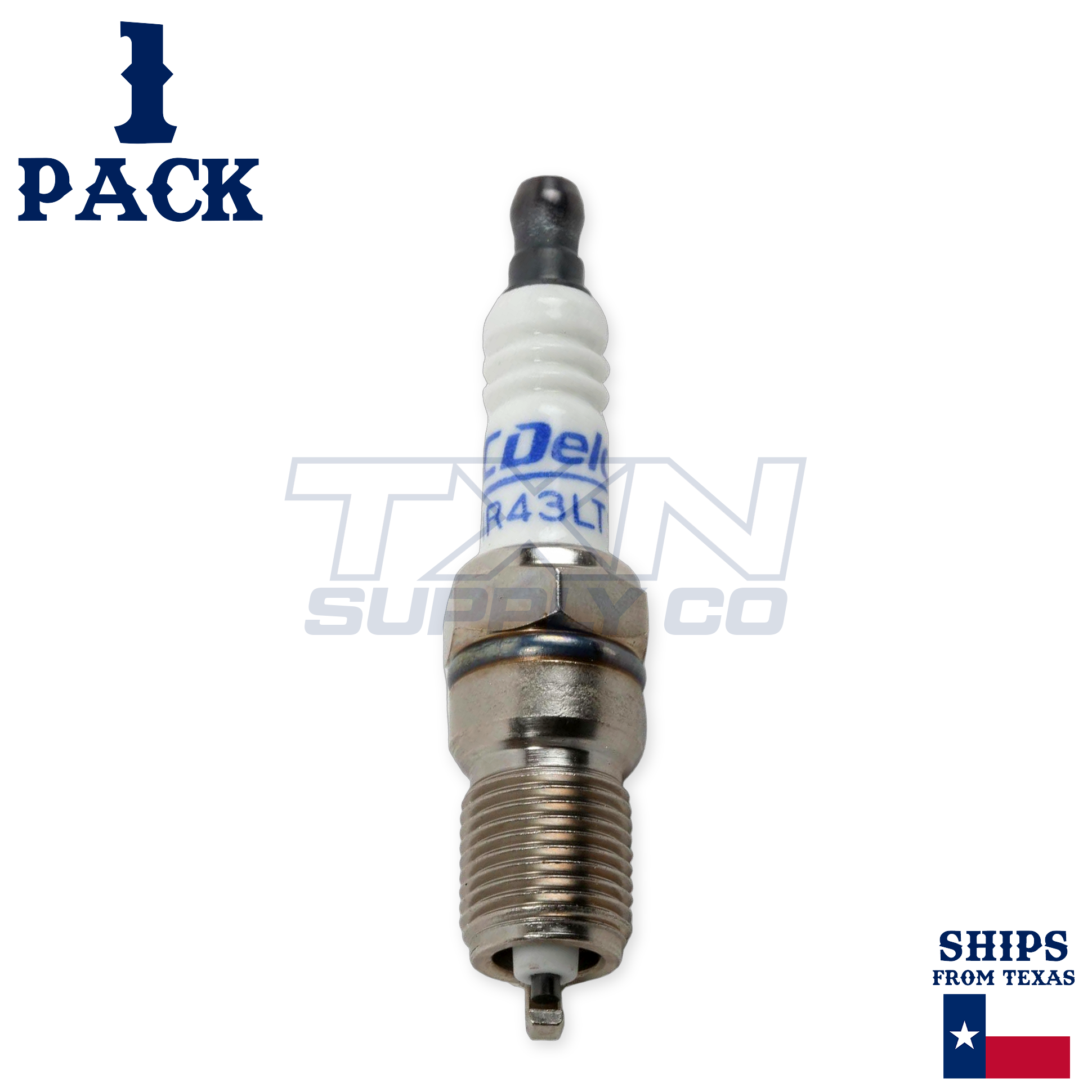 ACDelco MR43LTS Specialty Marine Spark Plug - 1 Pack - Image 1