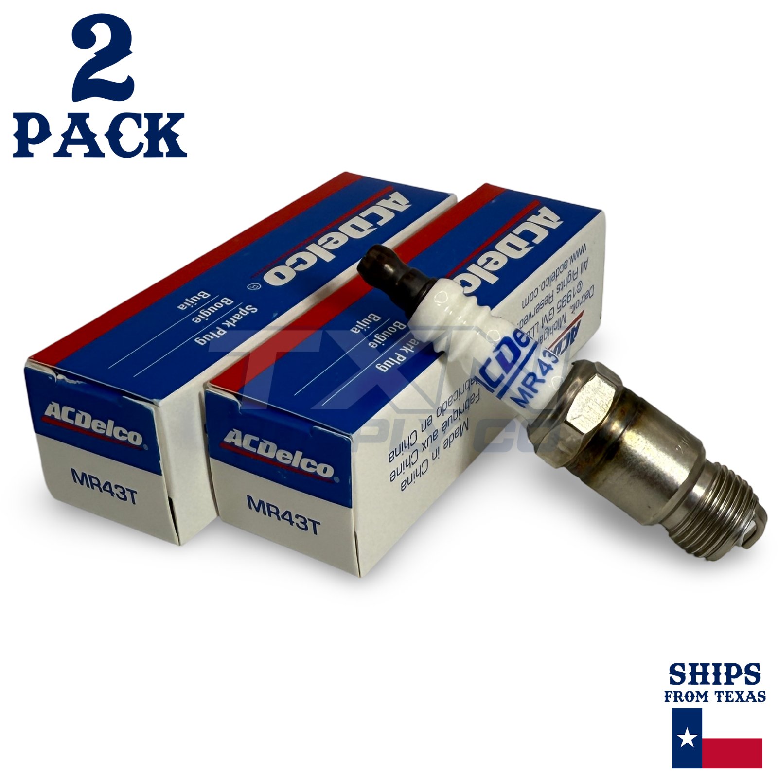 ACDelco MR43T Spark Plug - 2 Pack