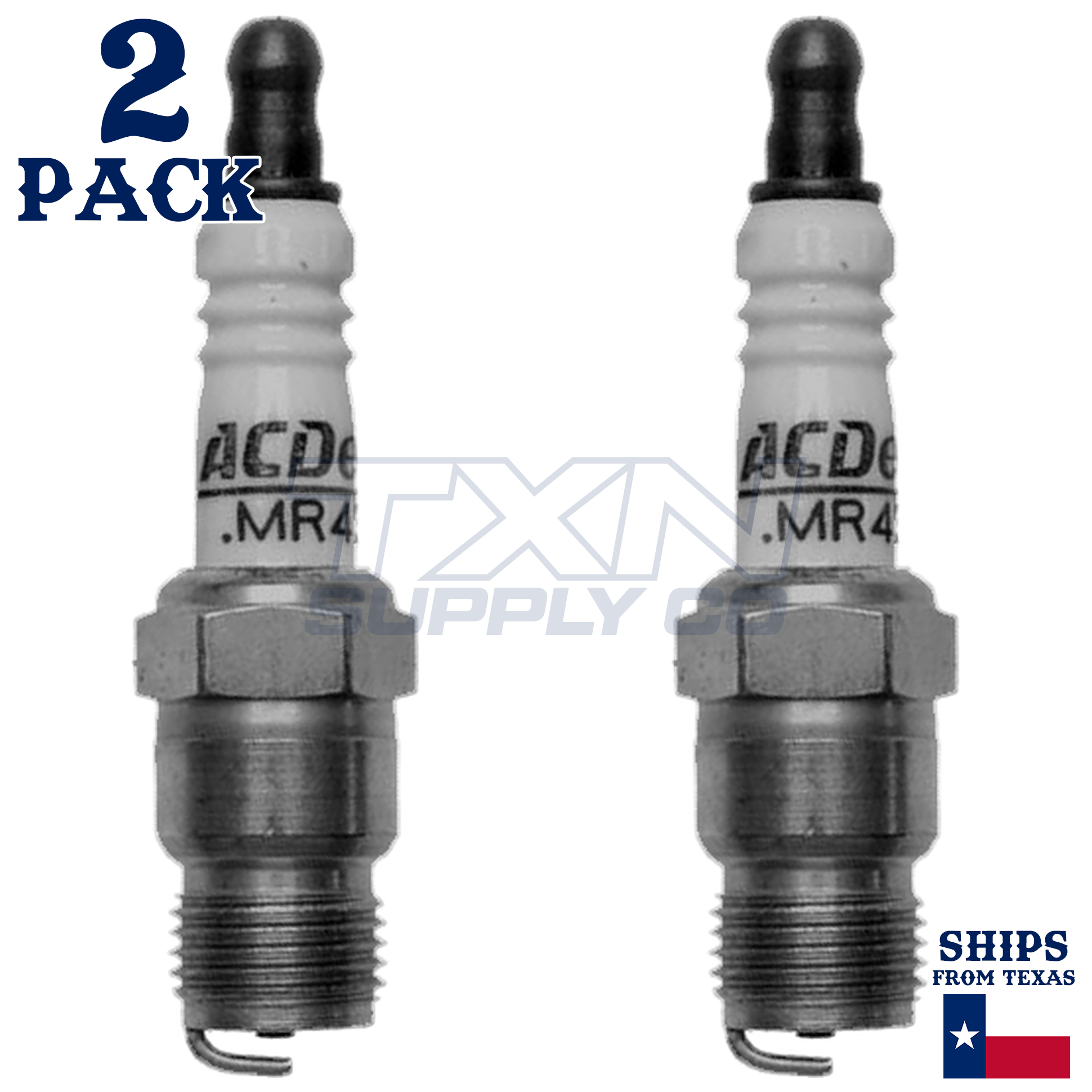 ACDelco MR43T Spark Plugs 2 Pack