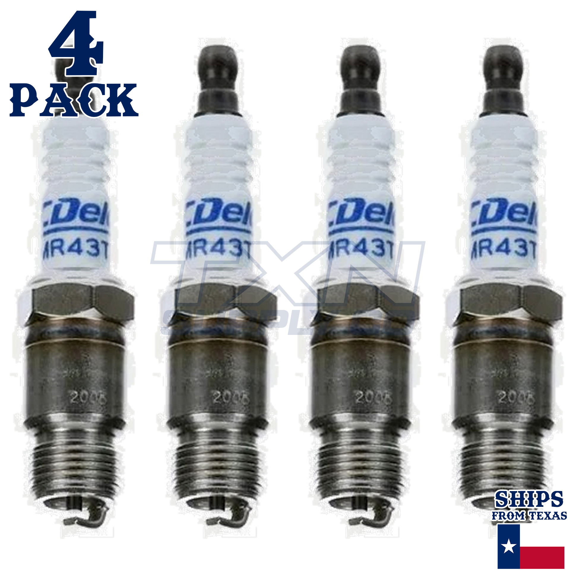 ACDelco MR43T Copper Spark Plug - 4 Pack - 19355200 GM OEM - Image 2