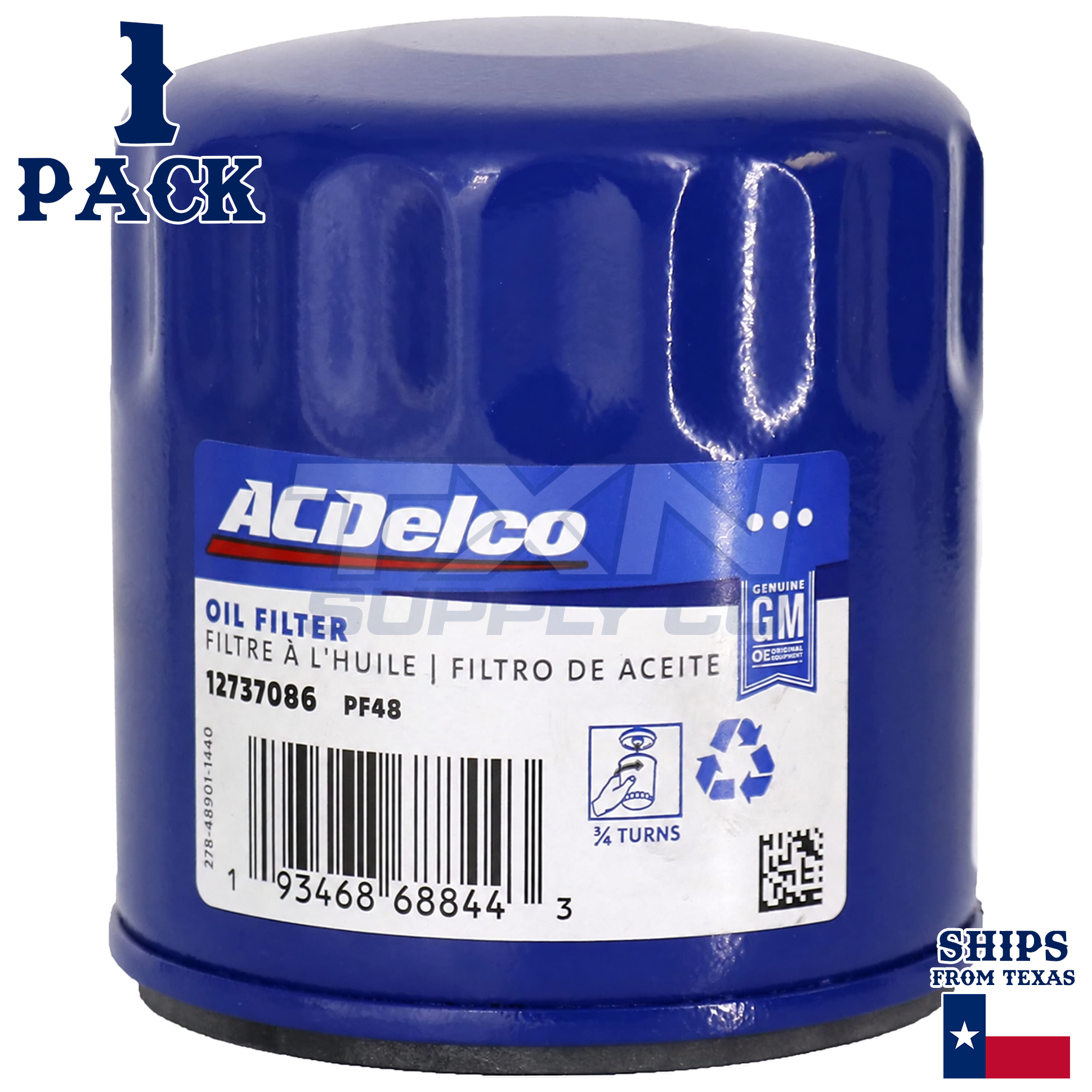 1 Pack ACDelco Engine Oil Filter for 2023 Jeep Grand Cherokee 30th Anniv L4 2.0L - Image 1