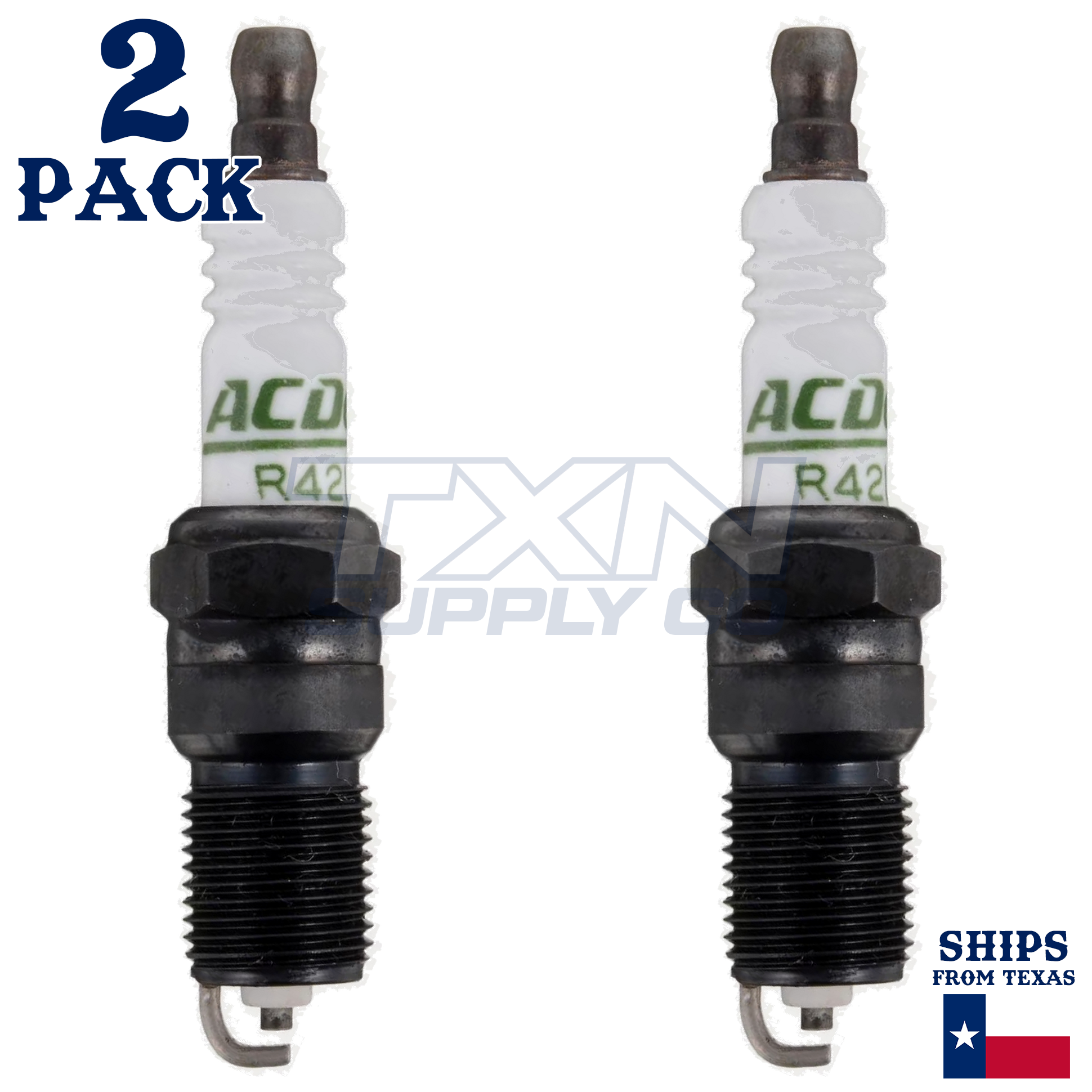 2 Pack Genuine GM ACDelco Spark Plug R42LTS - Image 2
