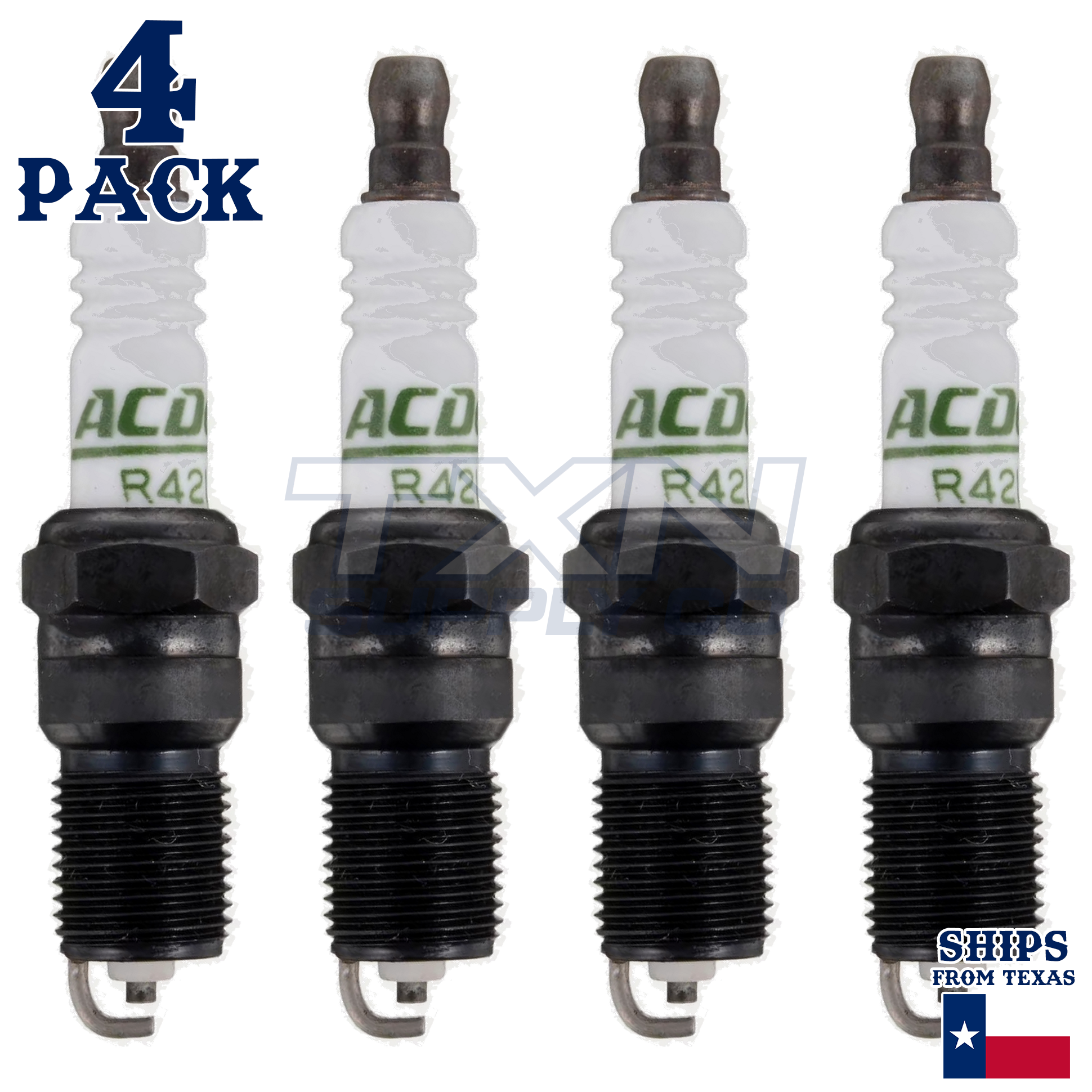 4 Pack ACDelco Standard Spark Plugs 2005-2009 for Ford Focus 2.0L - Image 2