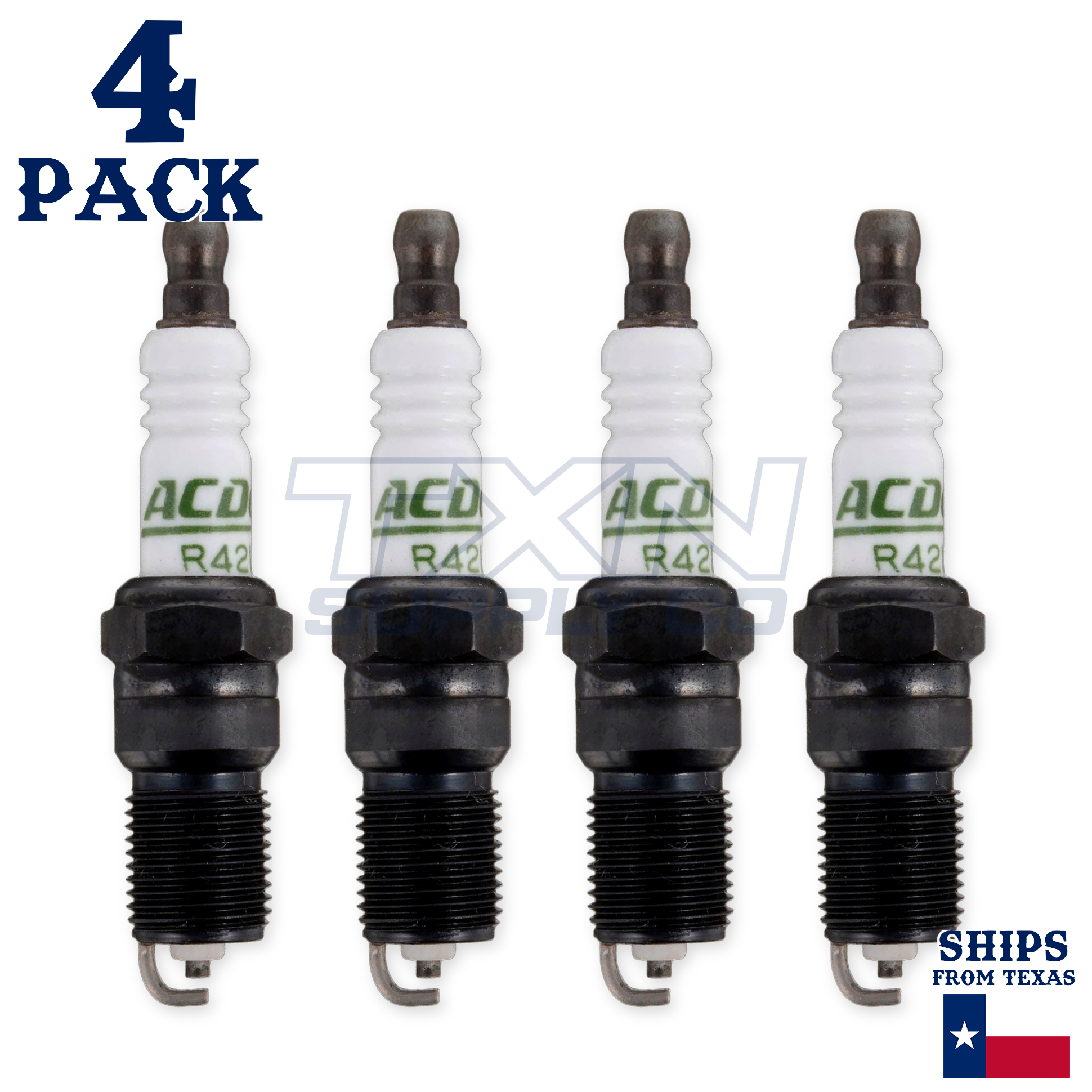 4 Pack ACDelco Standard Spark Plugs 2005-2010 for Ford Focus 2.0L