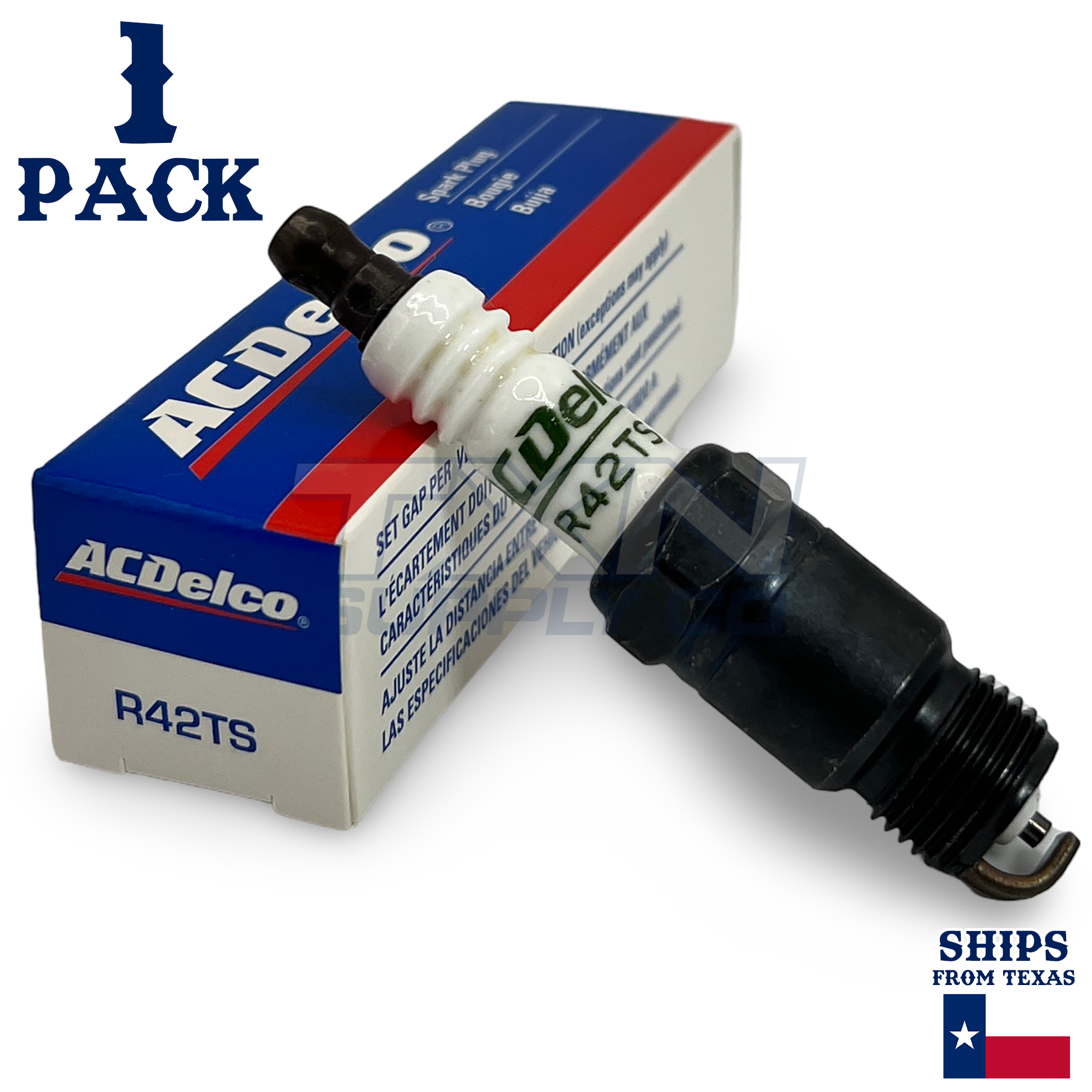 1 Pack Genuine GM ACDelco Spark Plugs R42TS - Image 1