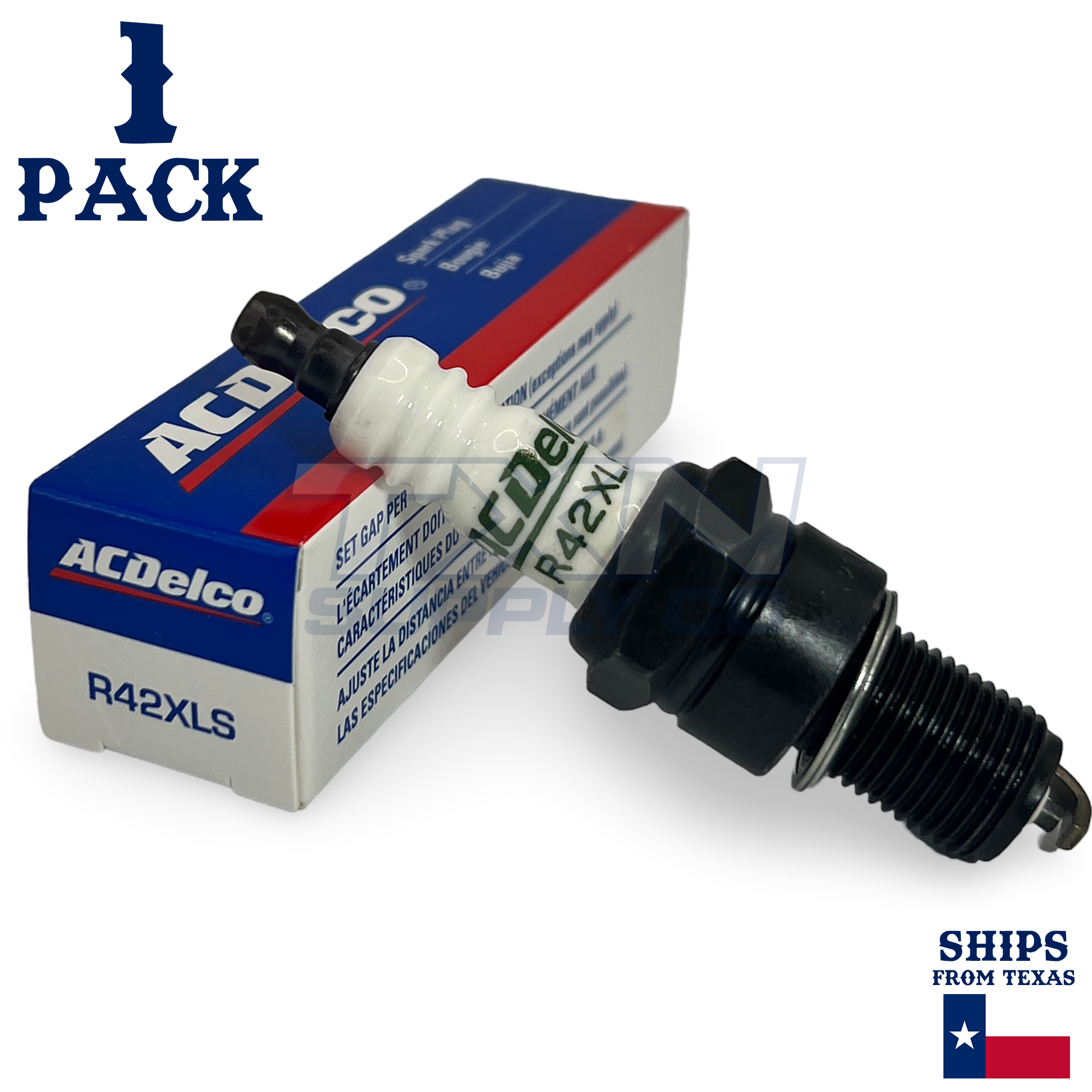 1 Pack Genuine GM ACDelco Spark Plugs R42XLS - Image 1