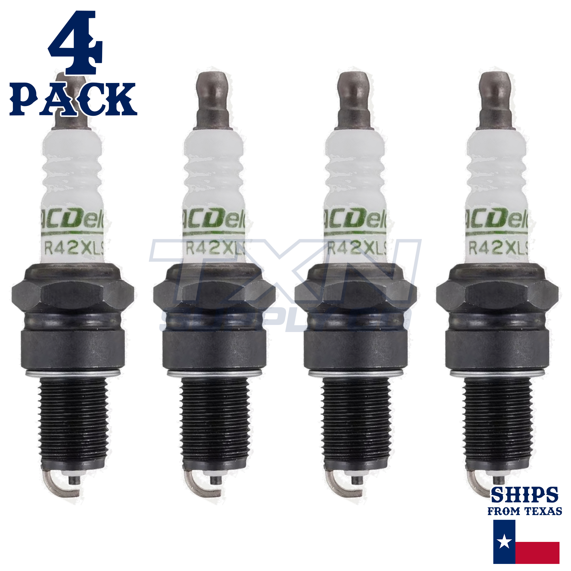 1994-2000 Pontiac Firefly 1.3L ACDelco Spark Plugs - 4 Pack - Image 2