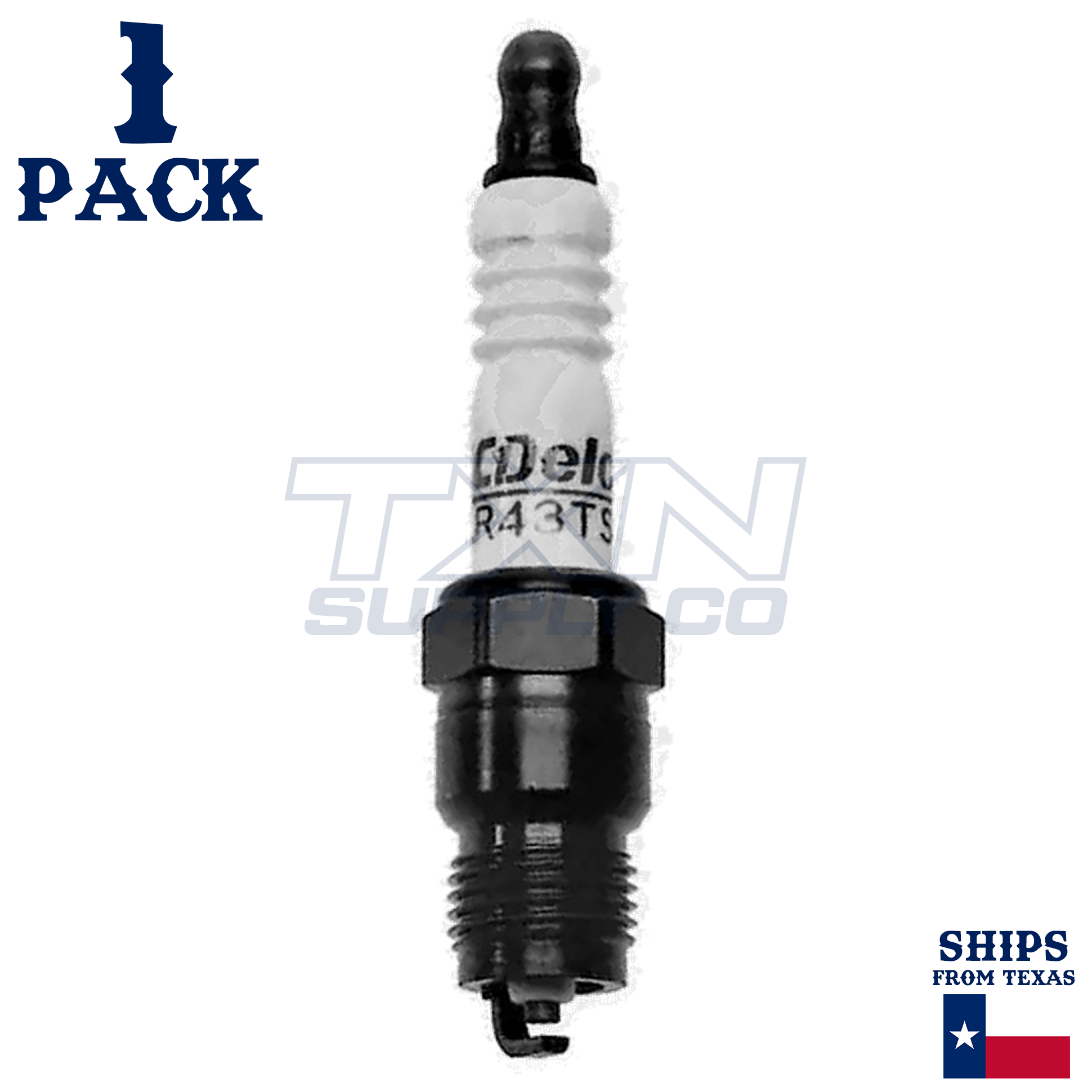 ACDelco R43TS Copper Spark Plug - 1 Pack - 19354419 GM OEM - Image 2