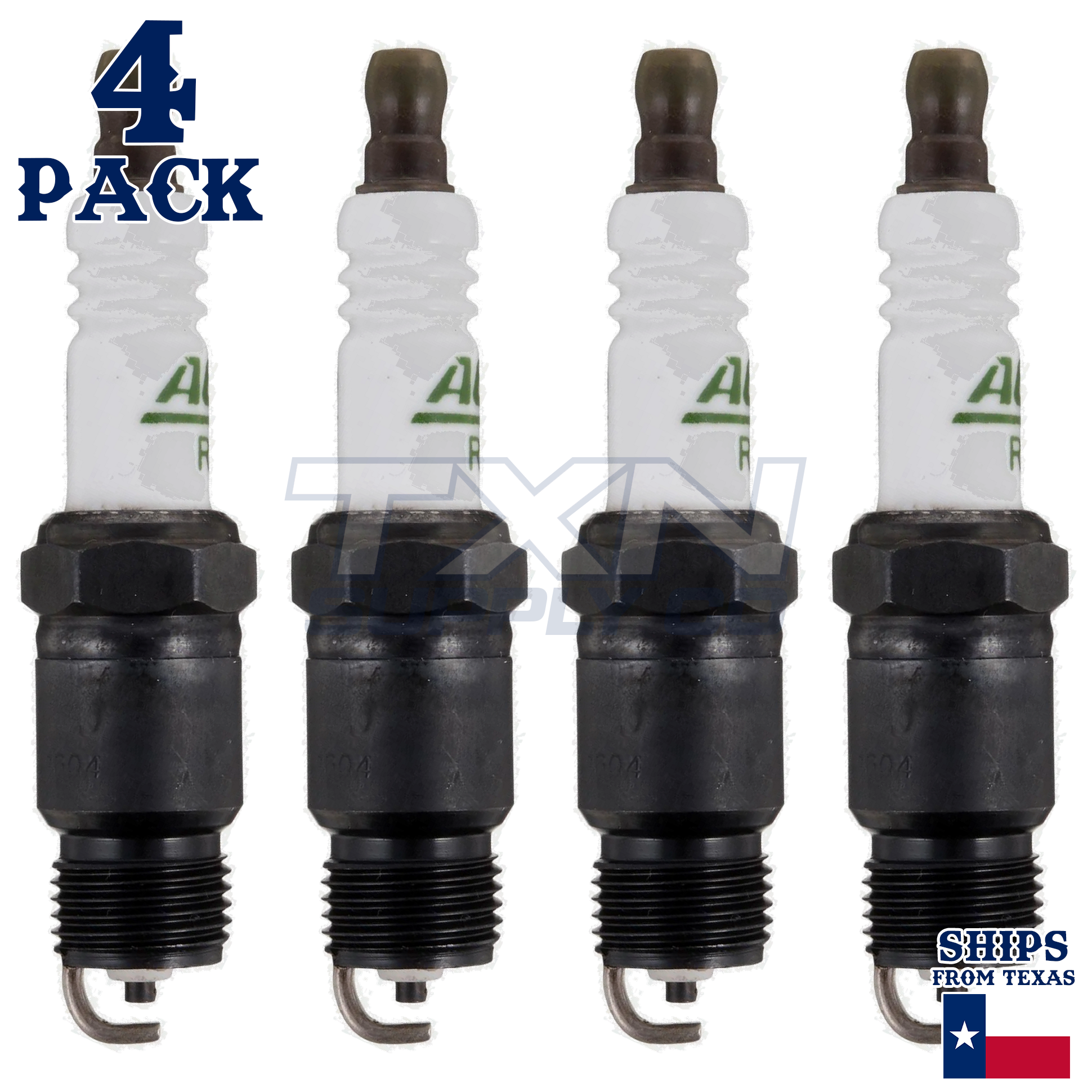 4 Pack Genuine GM ACDelco Spark Plugs R43TS6 - Image 2