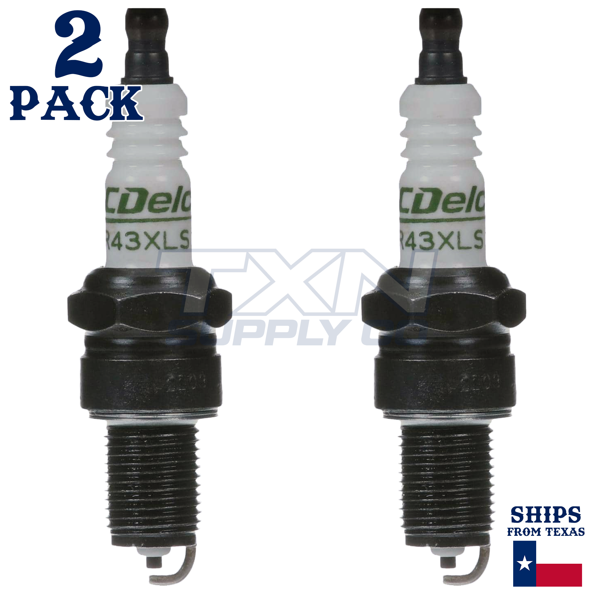 ACDelco R43XLS Spark Plugs 2 Pack - Image 1