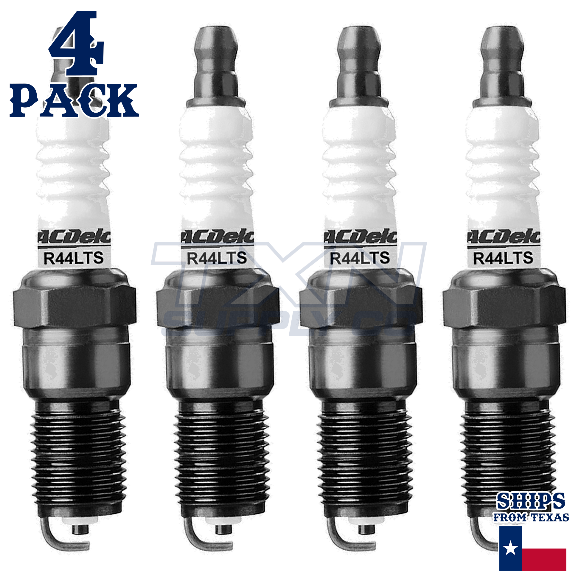 ACDelco R44LTS Copper Spark Plug - 4 Pack - 19354420 GM OEM - Image 1
