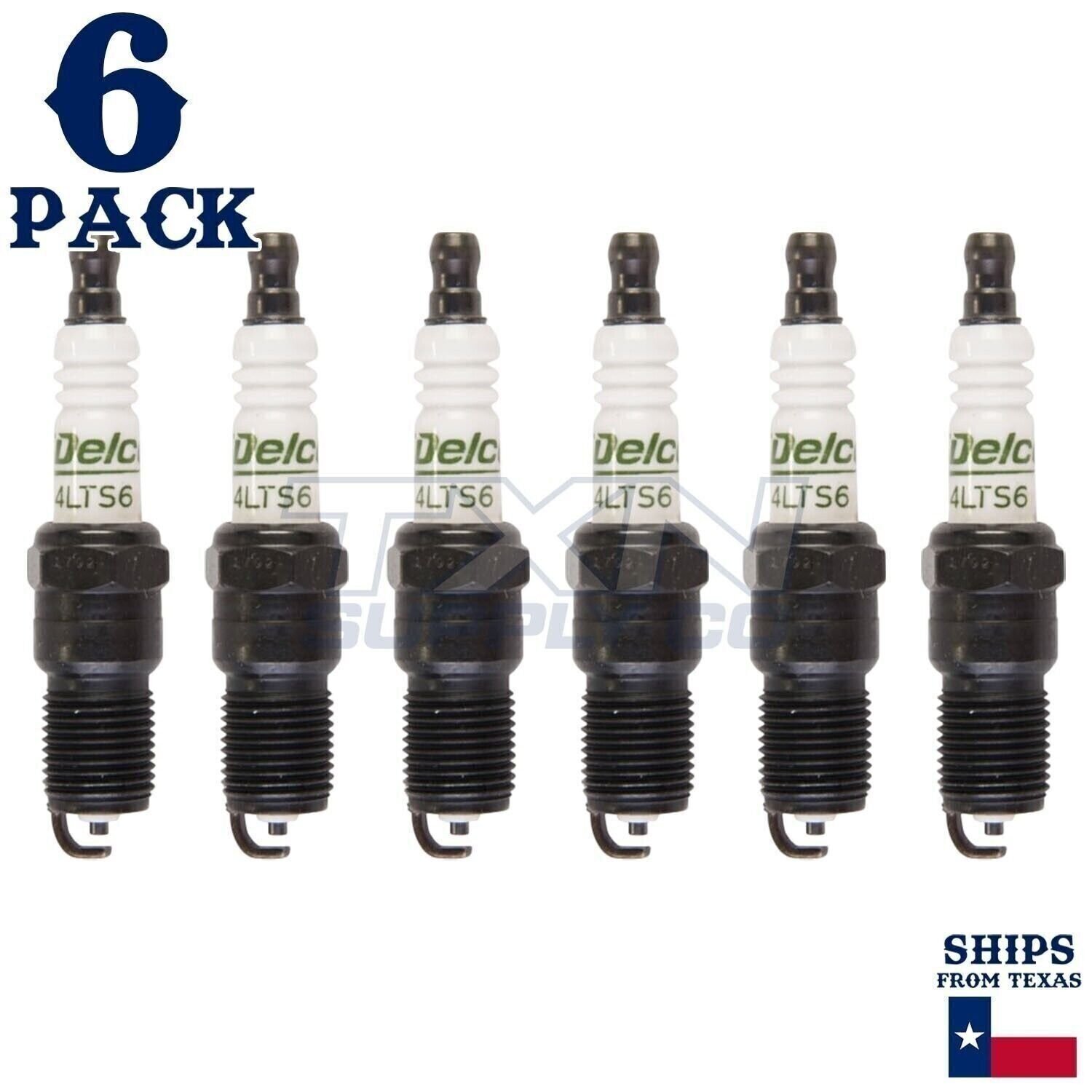 6 Pack ACDelco Standard Spark Plugs 1999-2008 for Jaguar S Type 3.0L - Image 1