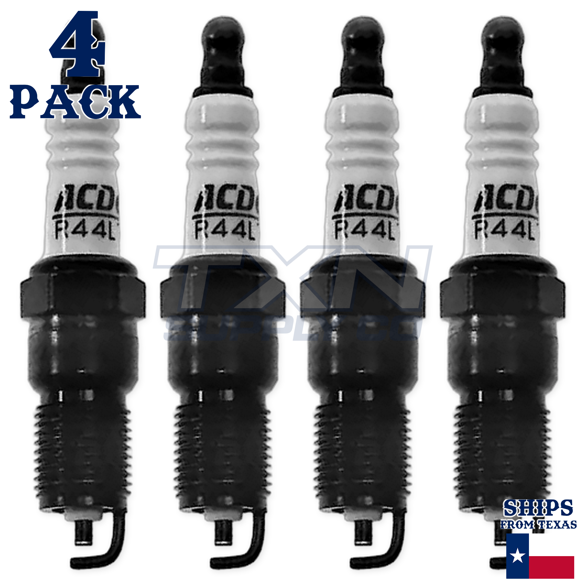 1994-1996 Chevrolet Cavalier 2.2L ACDelco Spark Plugs - 4 Pack - Image 2