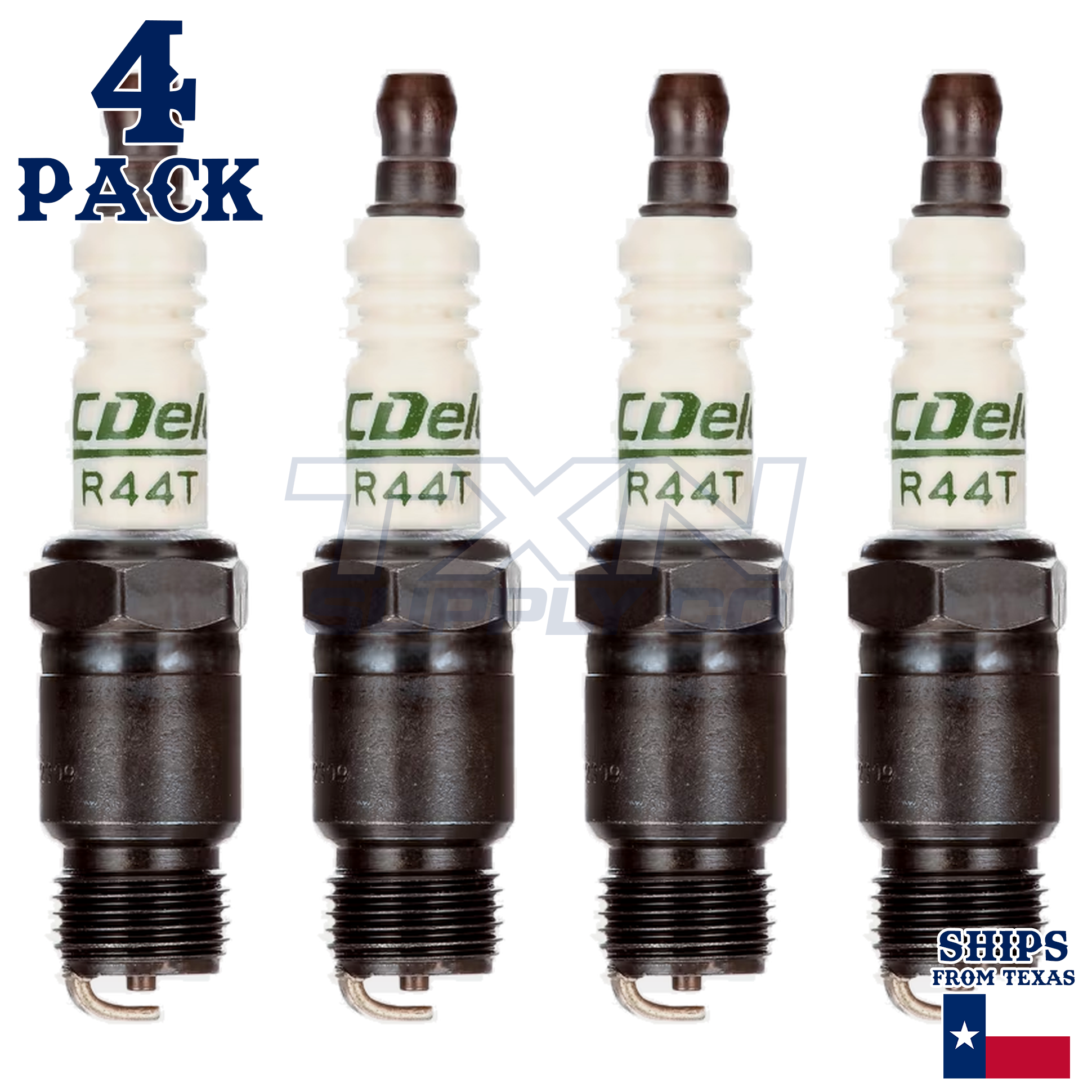 ACDelco R44T Copper Spark Plug - 4 Pack - 19354432 GM OEM - Image 2