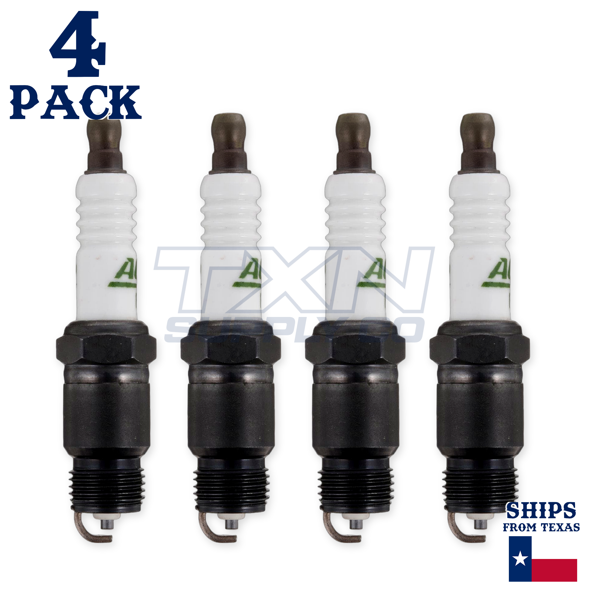 ACDelco R44TS Copper Spark Plug - 4 Pack - 19354427 GM OEM