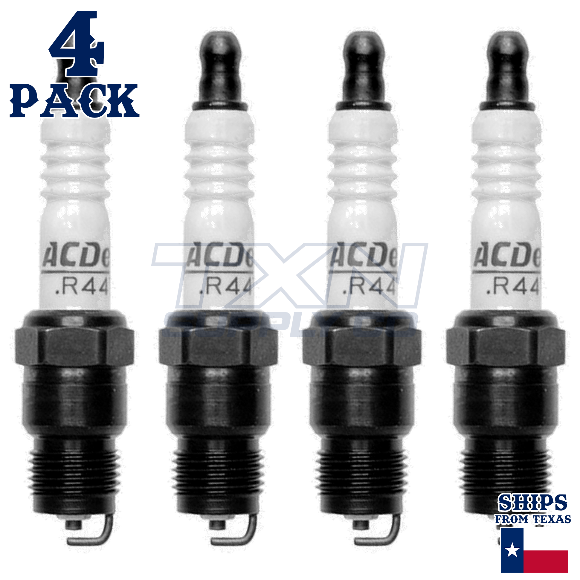 ACDelco R44TS Copper Spark Plug - 4 Pack - 19354427 GM OEM - Image 2