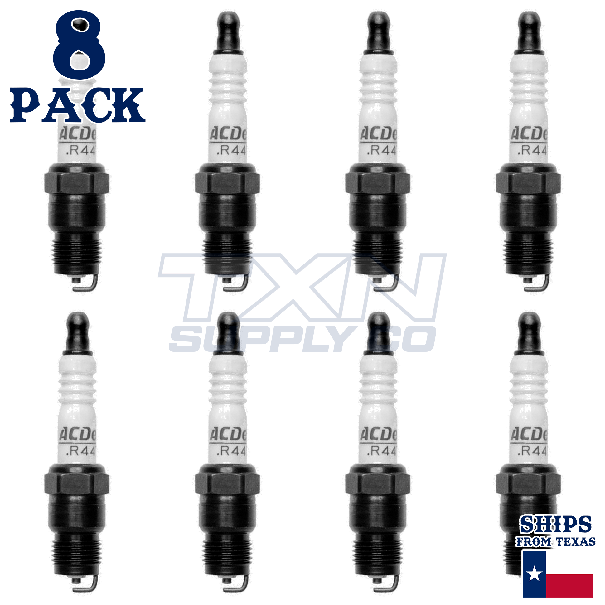 8 Pack ACDelco Standard Spark Plugs 1988-1997 for Ford F350 7.5L - Image 2