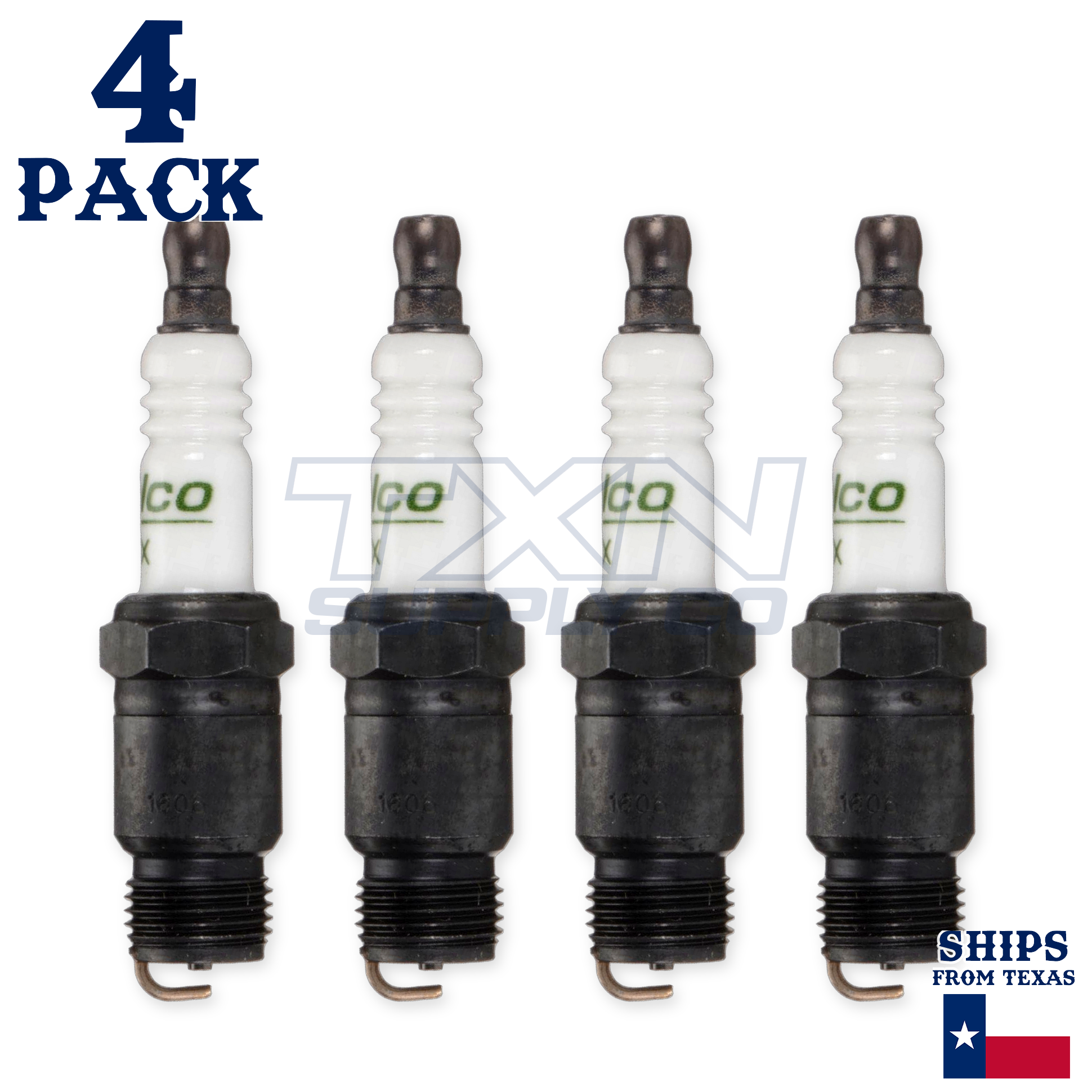 ACDelco R44TX Copper Spark Plug - 4 Pack - 19369869 GM OEM