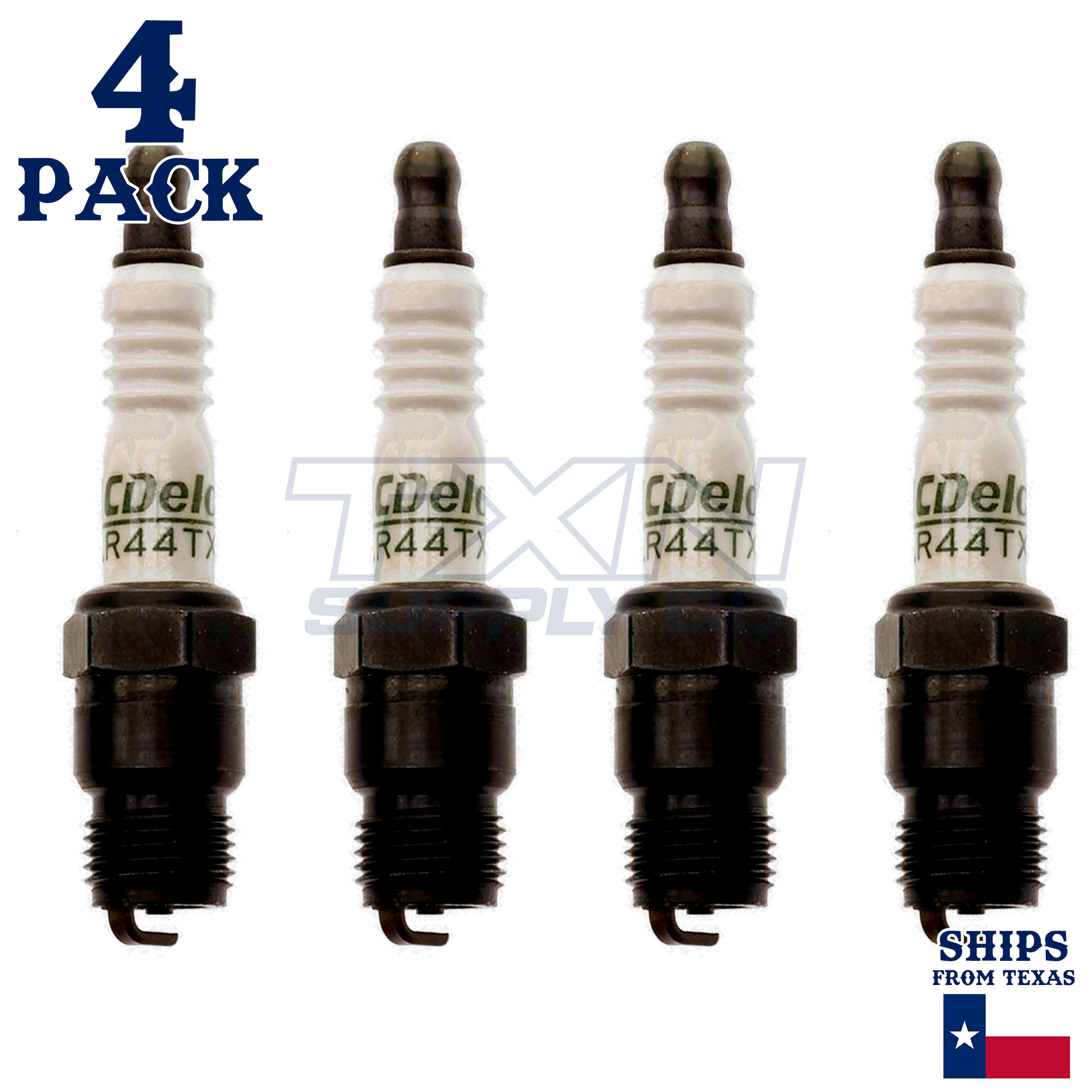 ACDelco R44TX Copper Spark Plug - 4 Pack - 19369869 GM OEM - Image 2