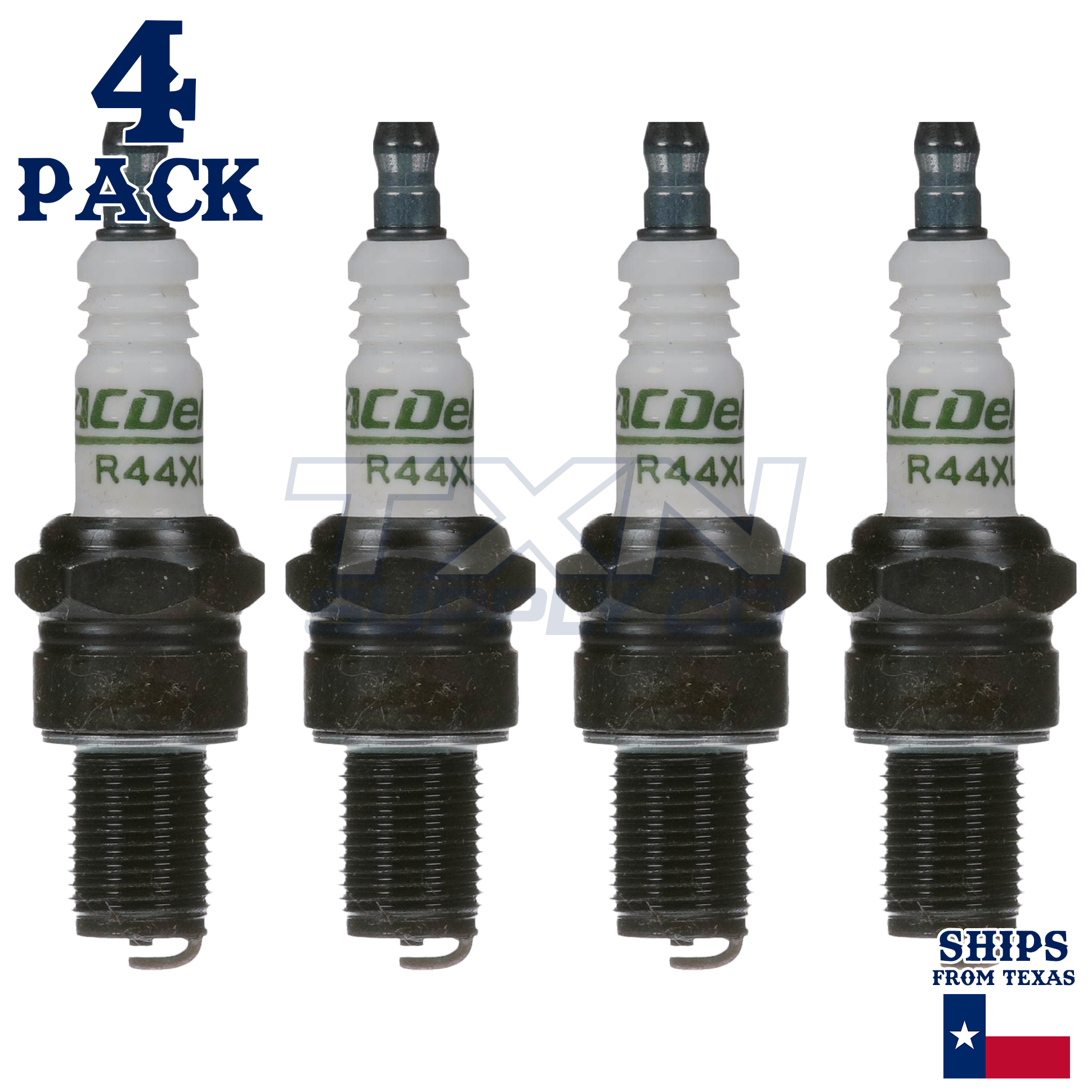 ACDelco R44XL Spark Plugs 4 Pack - Image 1