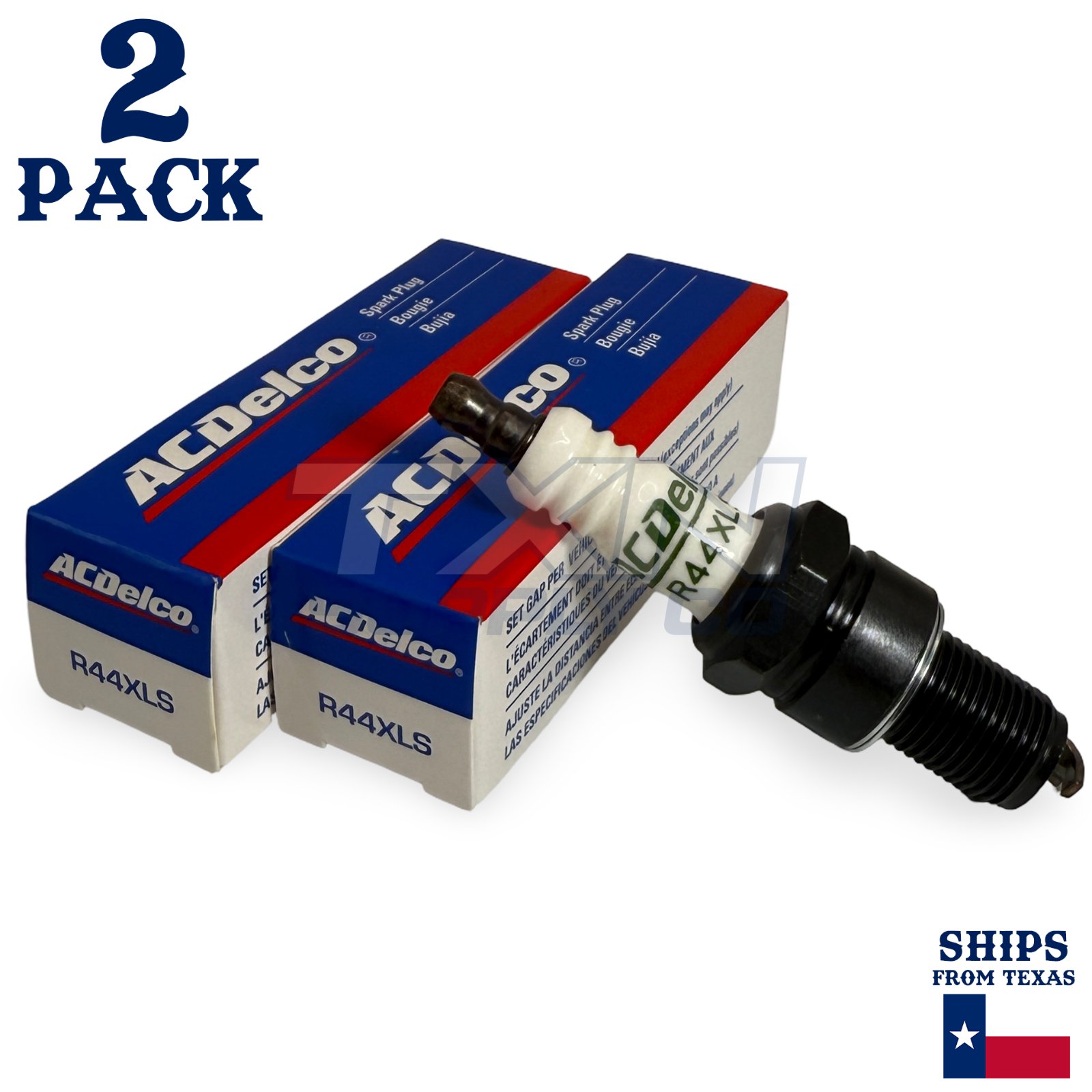 ACDelco GM R44XLS Conventional Spark Plug - 2 Pack