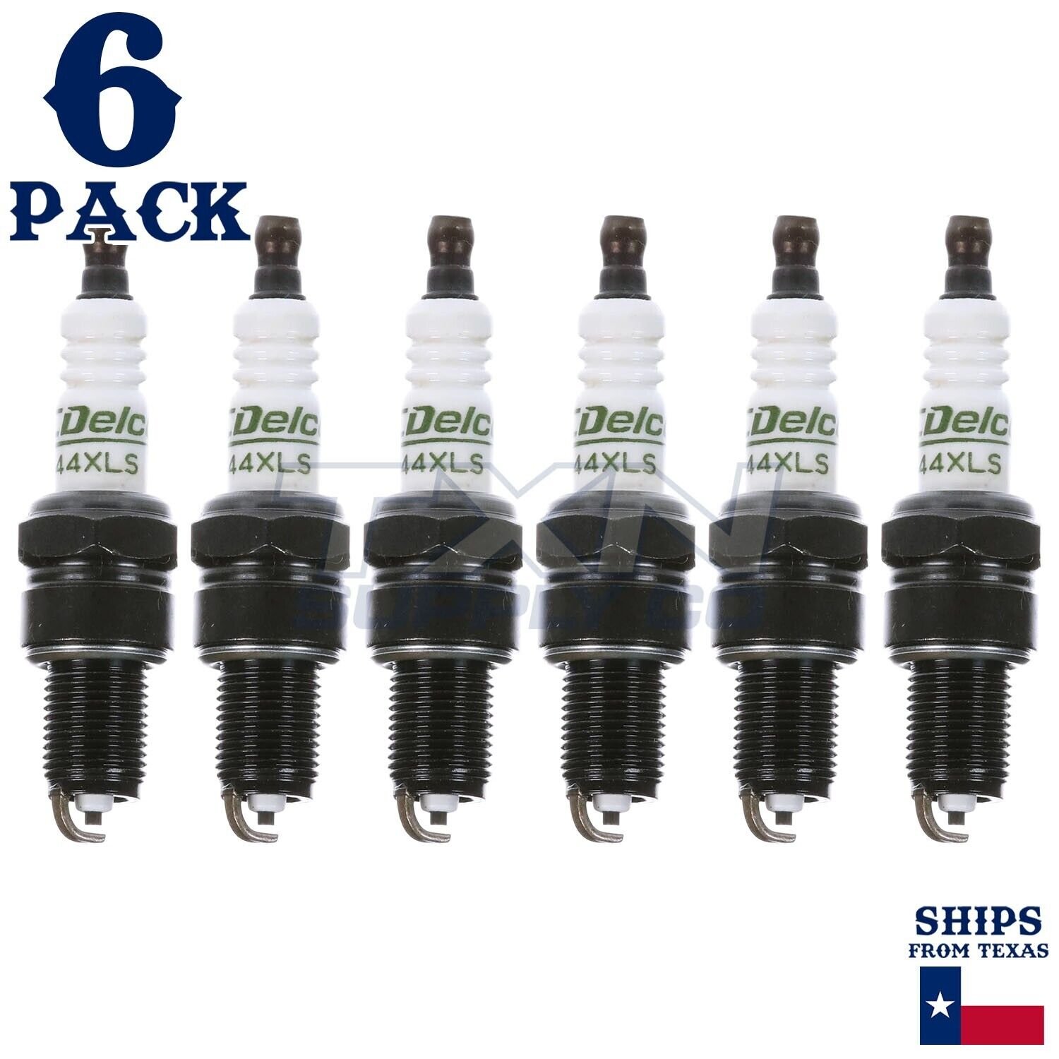 6 Pack Genuine GM ACDelco Spark Plugs R44XLS - Image 2