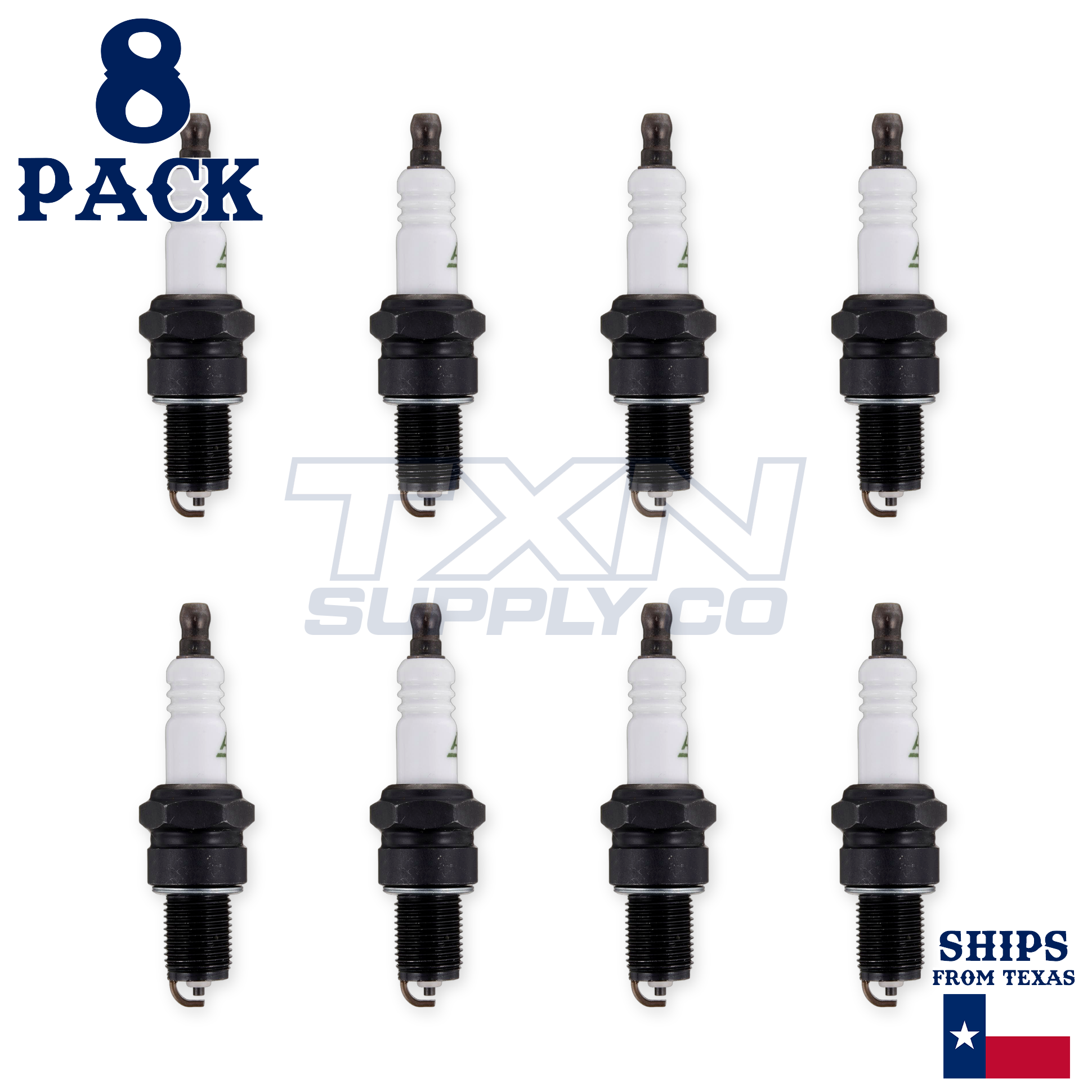 ACDelco R44XLS Copper Spark Plug - 8 Pack - 19354422GM OEM - Image 2