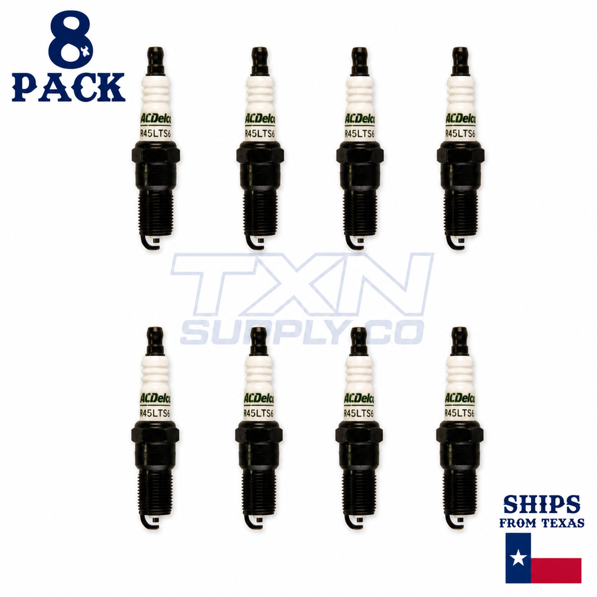 1990-1991 Cadillac Eldorado 4.9L ACDelco Spark Plugs - 8 Pack