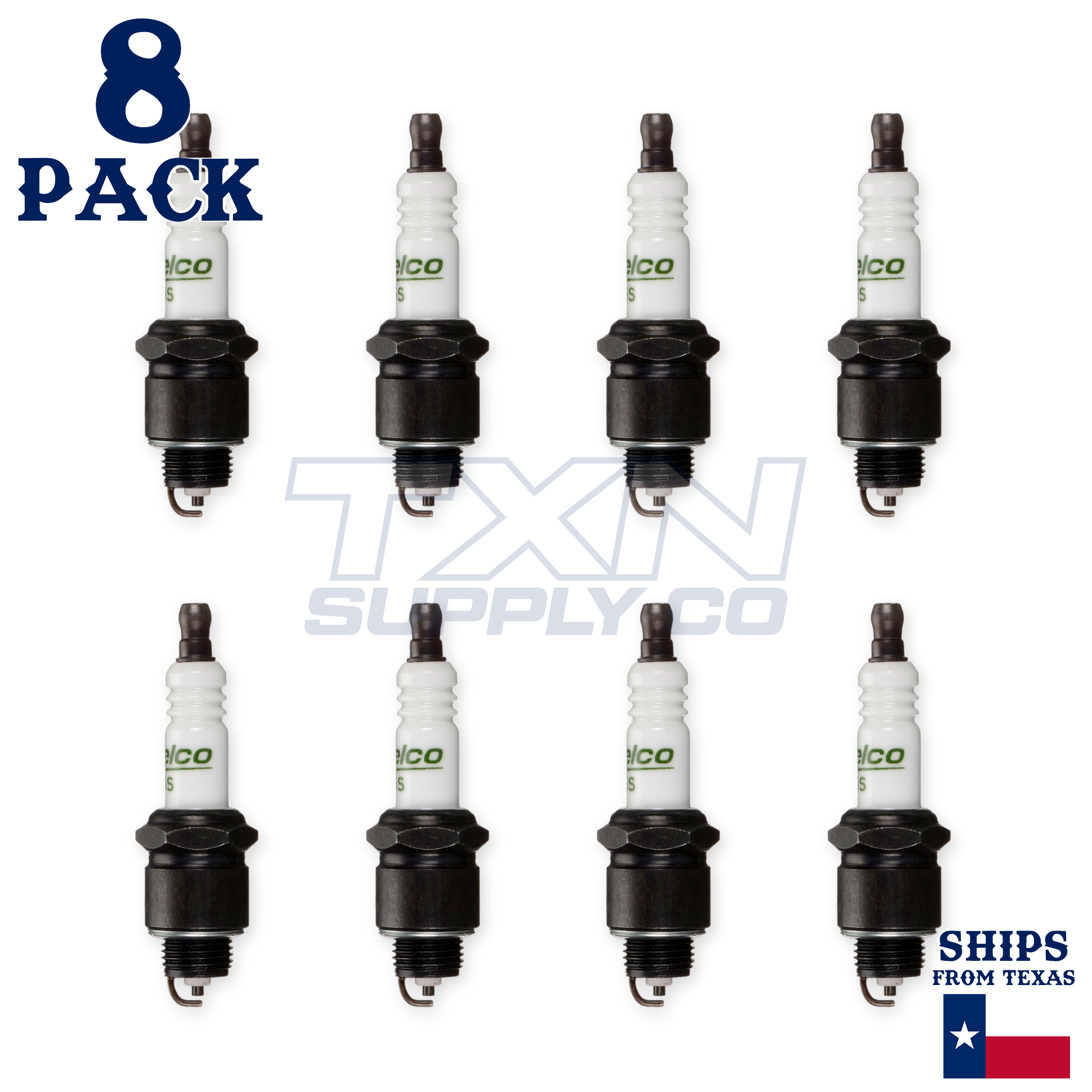 8 Pack Genuine GM ACDelco R45S Spark Plugs 19362366 - Image 2