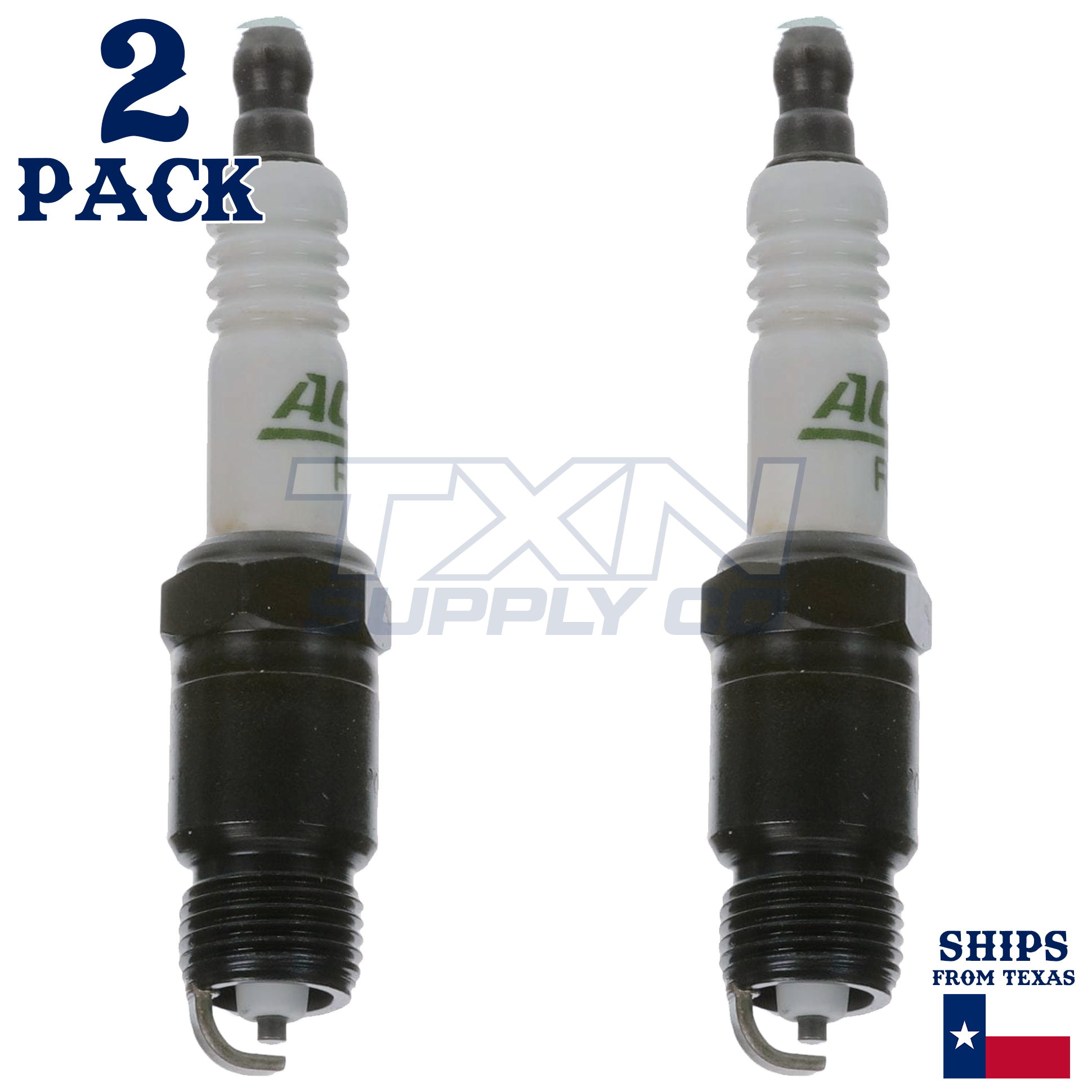 ACDelco R45TS Spark Plugs 2 Pack - Image 1
