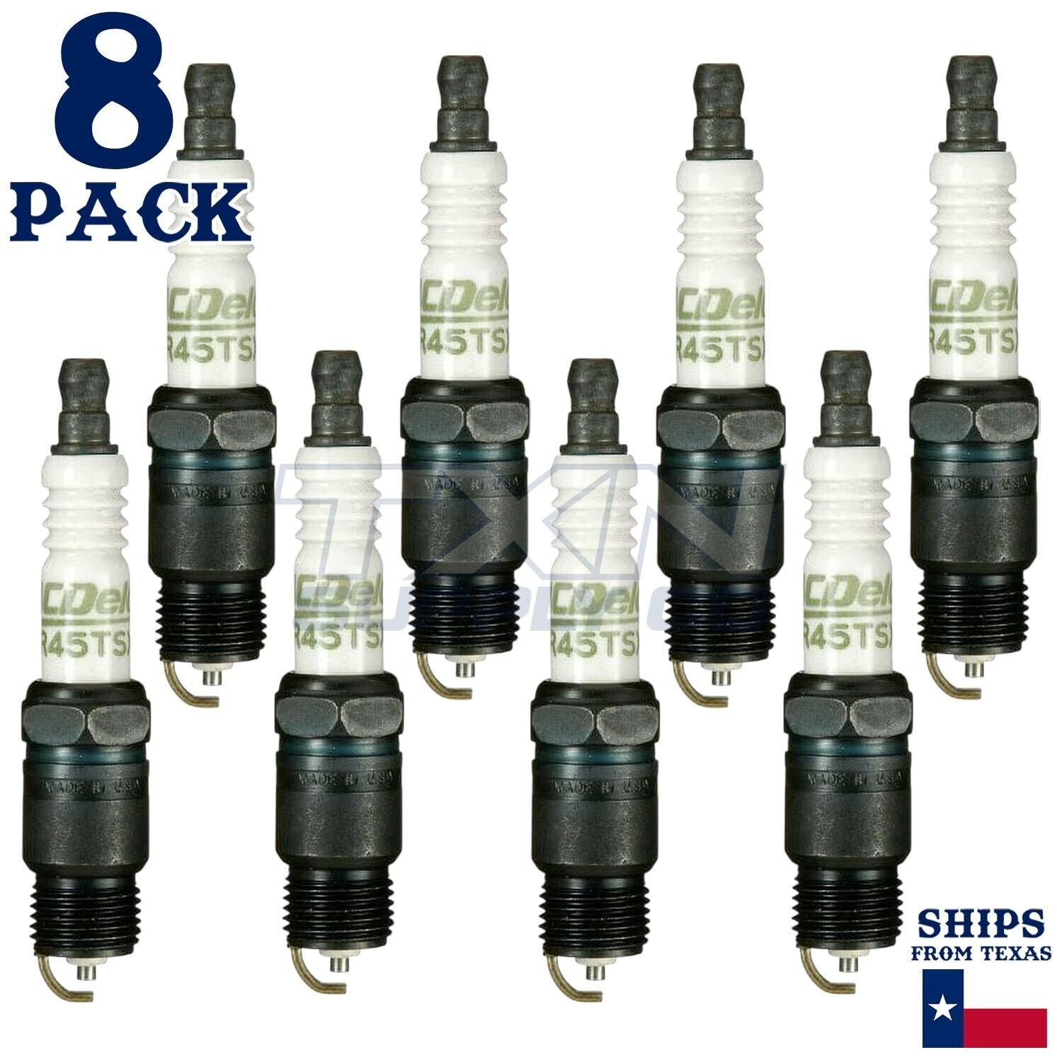 ACDelco R45TSX Copper Spark Plug - 8 Pack - 19354430 GM OEM