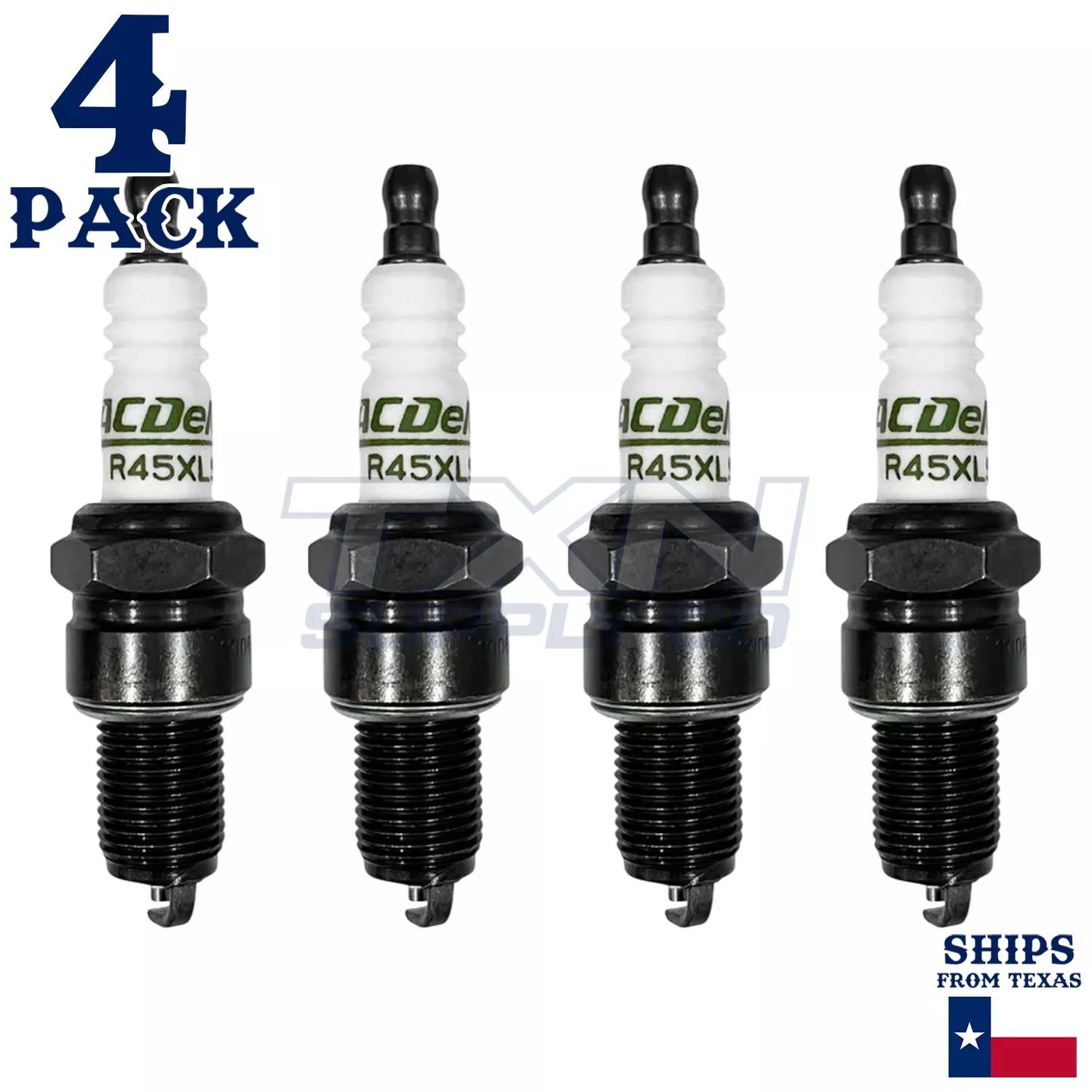 ACDelco R45XLS Copper Spark Plug - 4 Pack - 19382850 GM OEM - Image 2