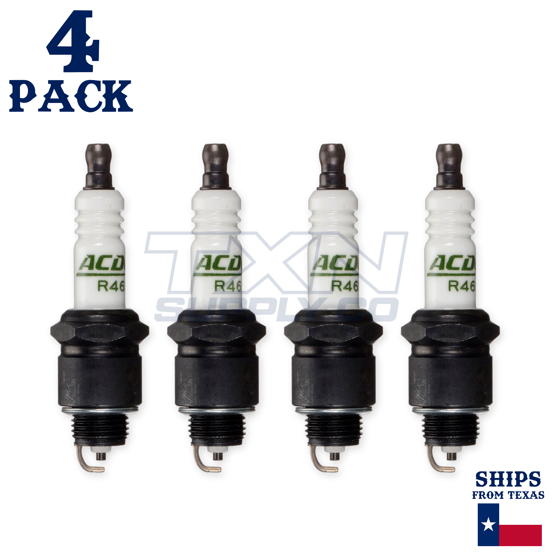 ACDelco R46SZ Copper Spark Plug - 4 Pack - 19355455 GM OEM - Image 2