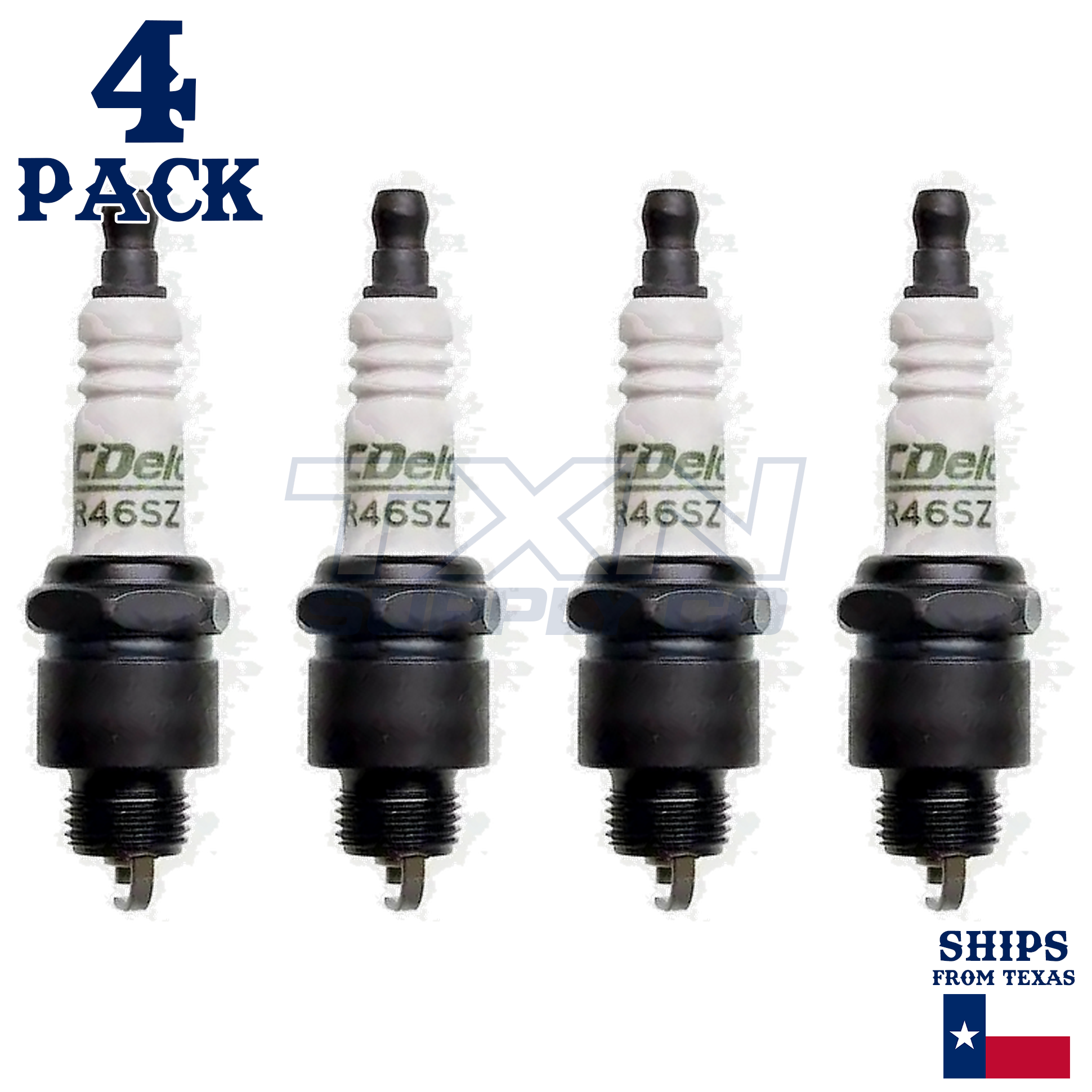 ACDelco R46SZ Copper Spark Plug - 4 Pack - 19355455 GM OEM - Image 2