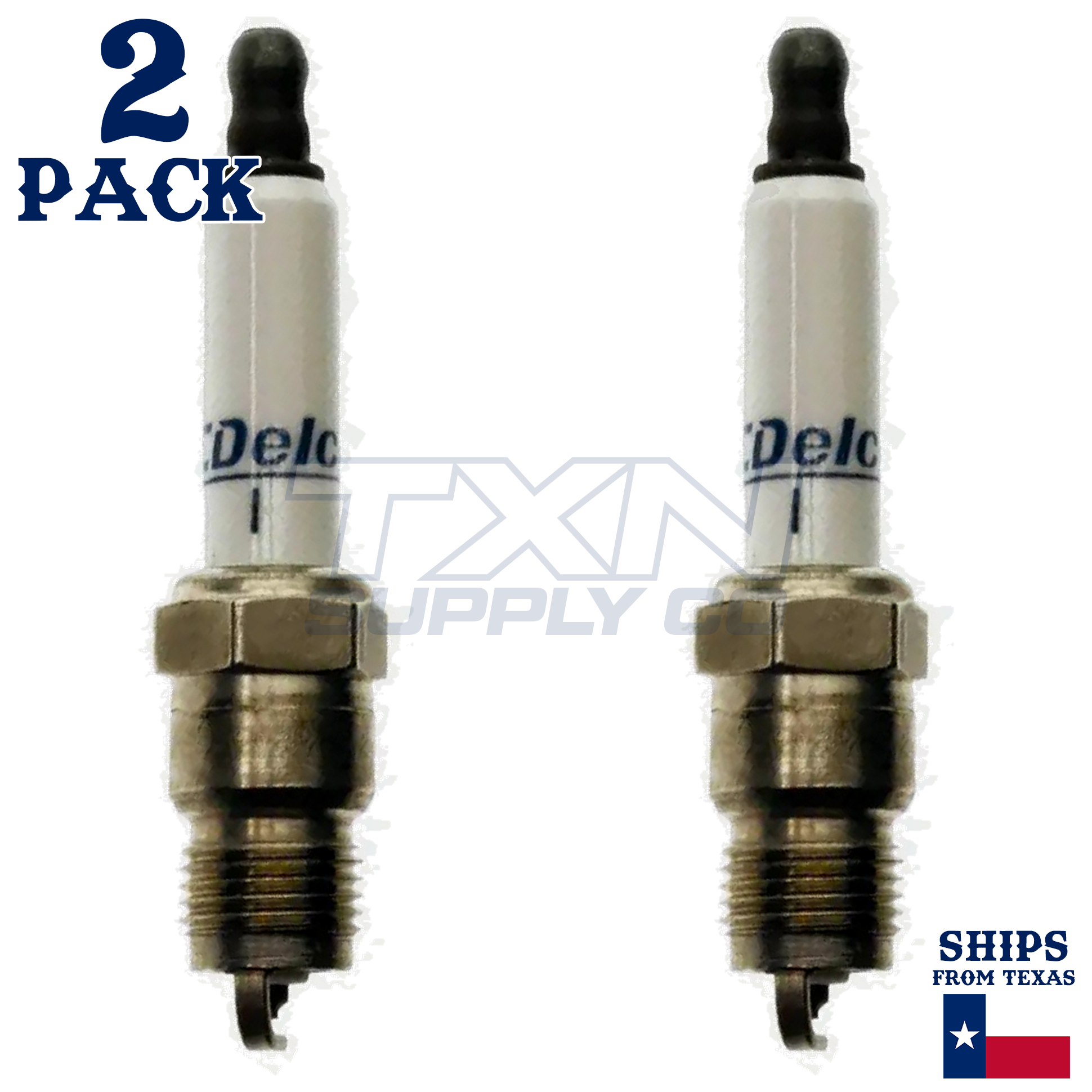 2 Pack Genuine GM ACDelco RAPIDFIRE #1 Platinum Spark Plug - Image 2