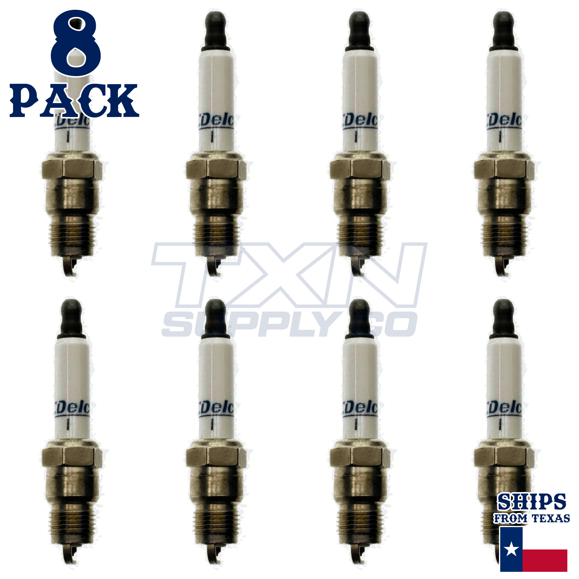 1994-1995 Chevrolet C2500 5.7L ACDelco Spark Plugs - 8 Pack