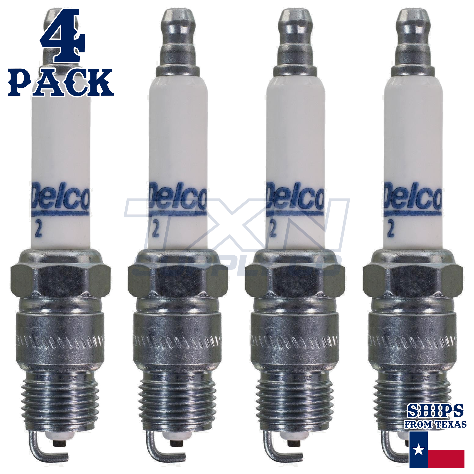 4 Pack GM ACDelco #2 RAPIDFIRE Platinum Spark Plugs 19307138 - Image 2