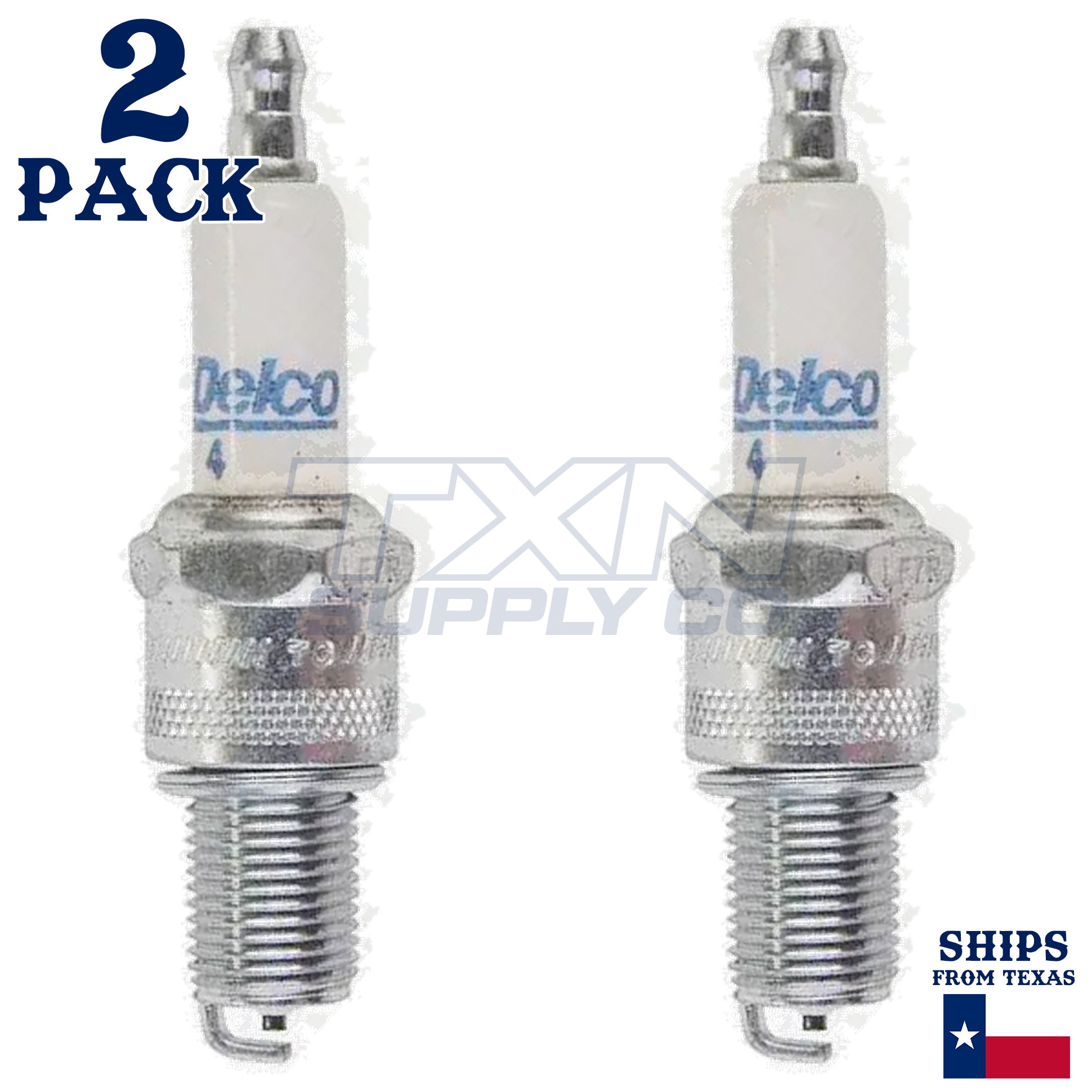 2 Pack GM ACDelco RAPIDFIRE #4 Platinum Spark Plugs 19307141 - Image 2