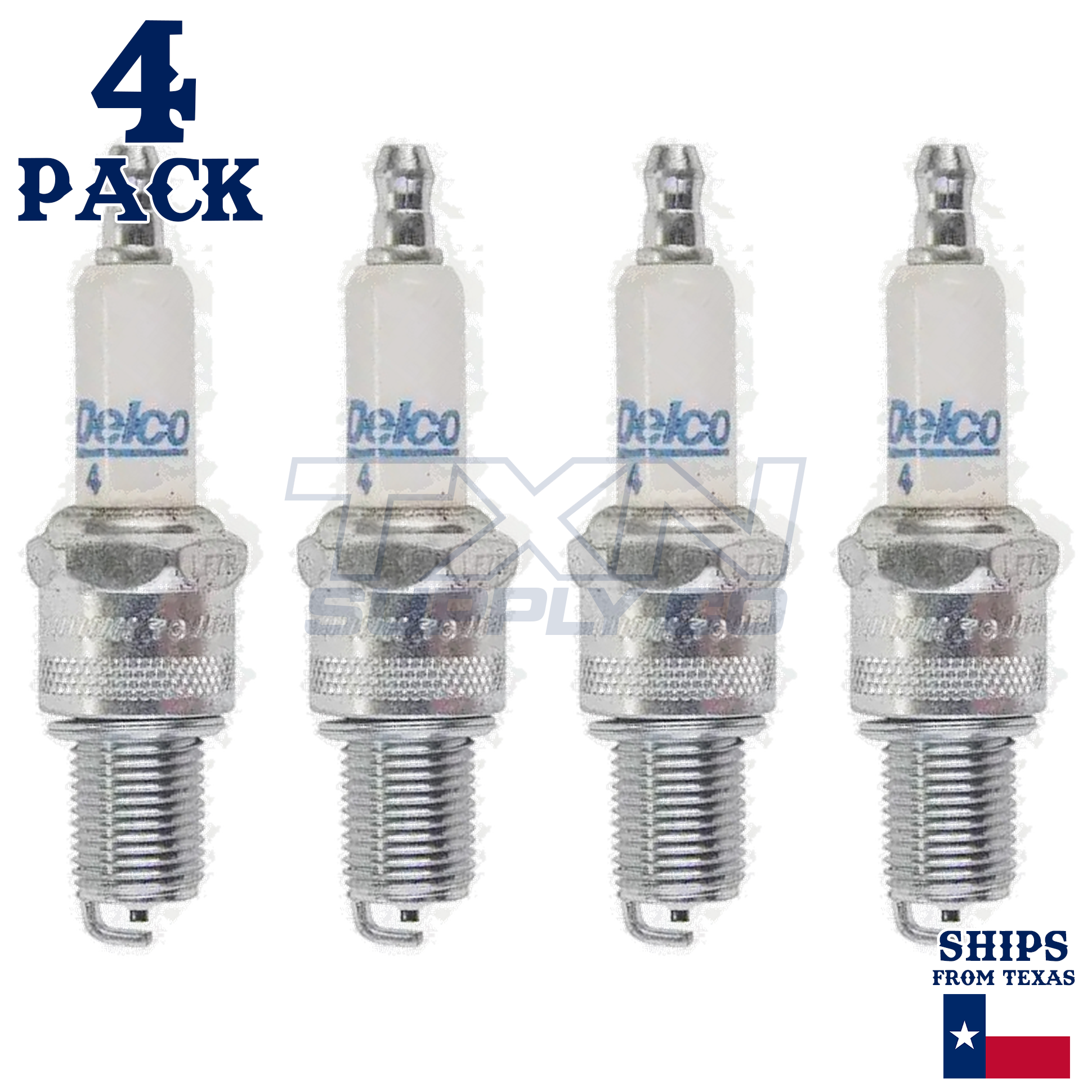 4 Pack ACDelco Platinum Spark Plugs 1990-1992 for Ford Capri 1.6L - Image 2