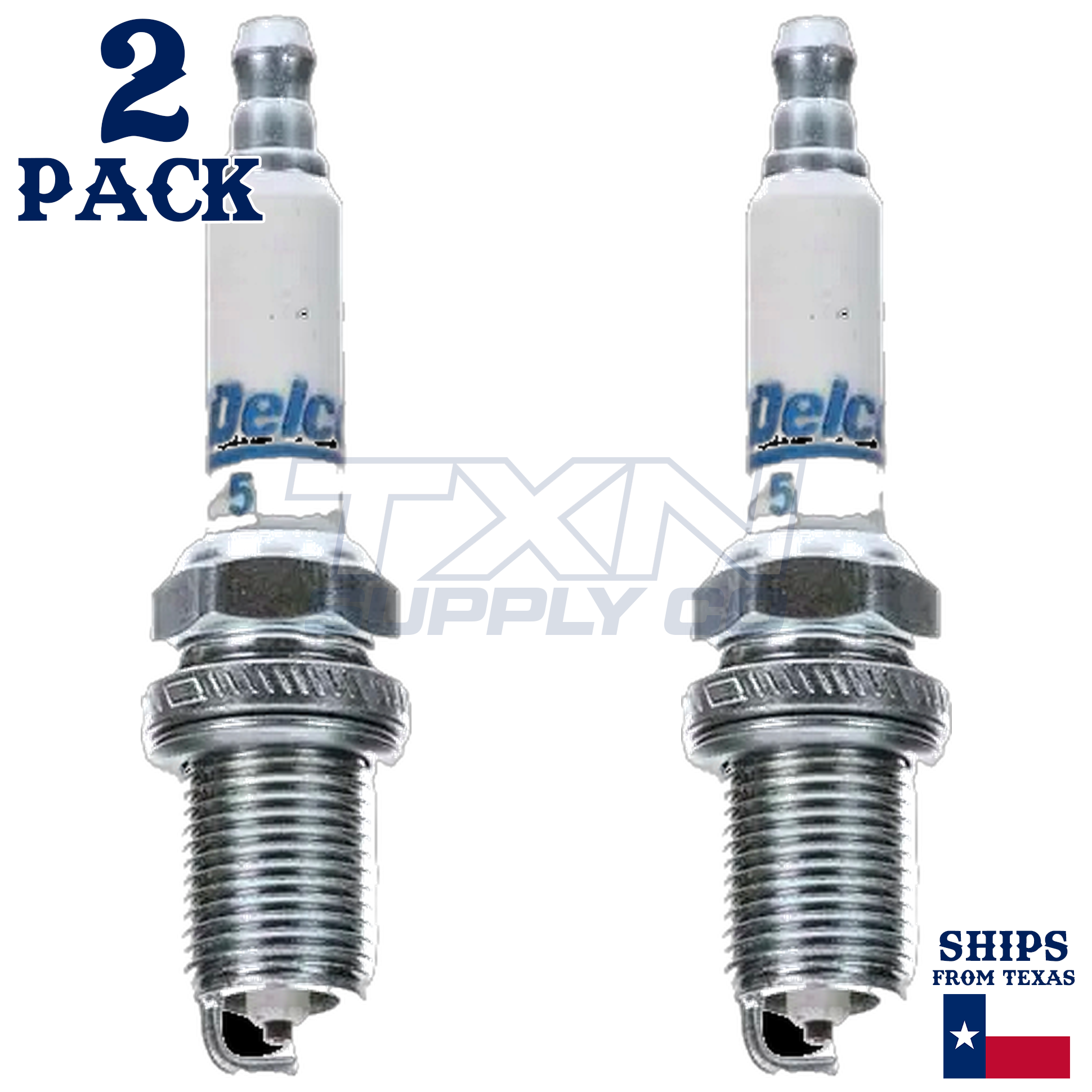 2 Pack GM ACDelco #5 RAPIDFIRE Platinum Spark Plugs 19308030 - Image 2