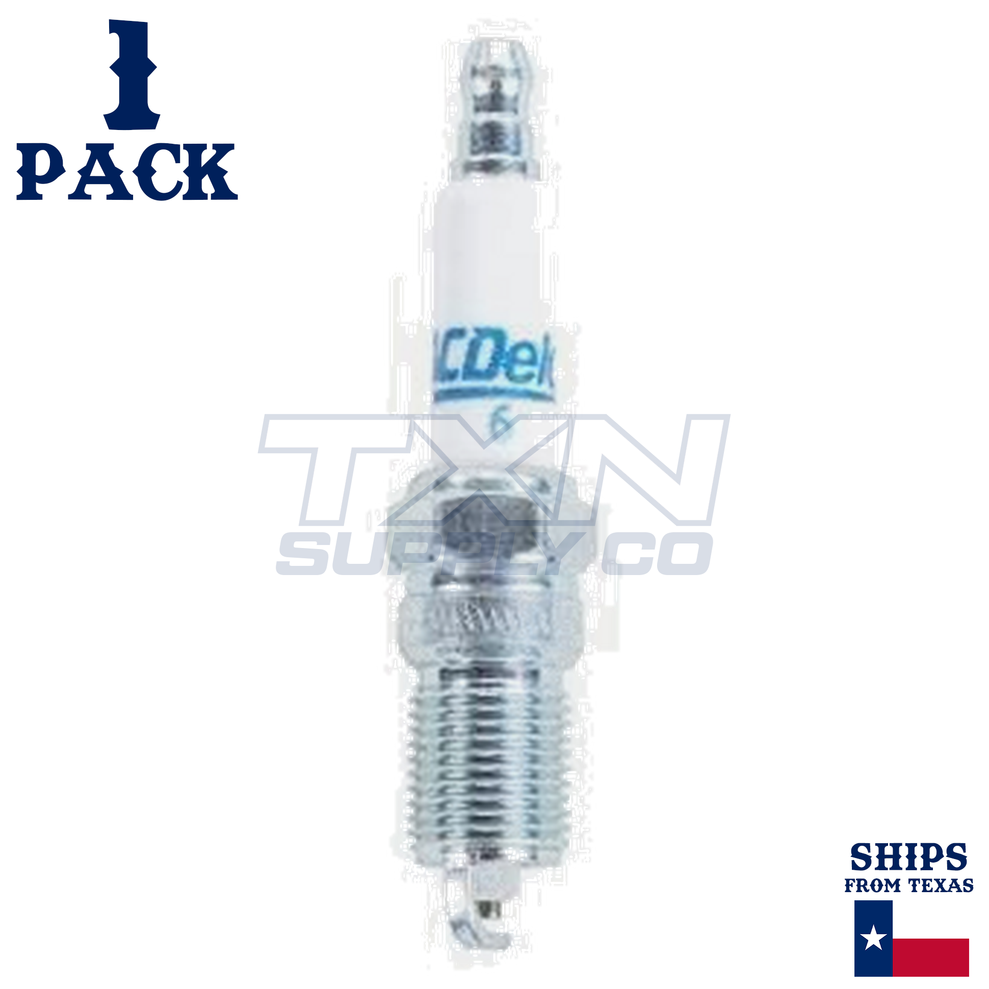 1 Pack GM ACDelco #6 RAPIDFIRE Platinum Spark Plugs - Image 2