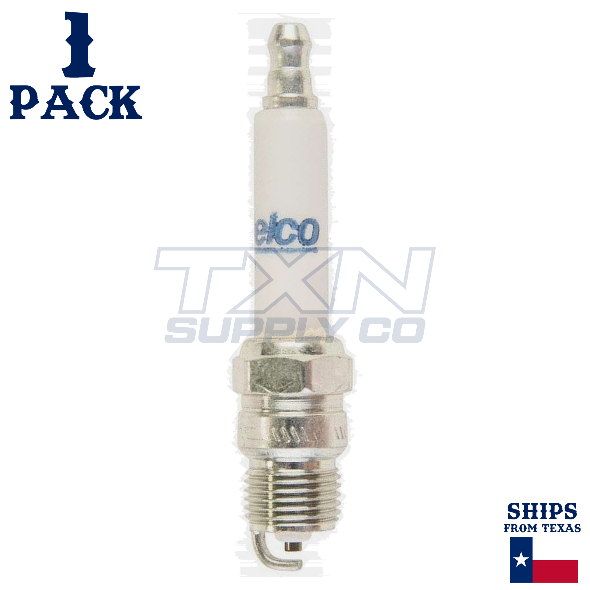 1 Pack GM ACDelco #1 RAPIDFIRE Platinum Spark Plug - Image 1