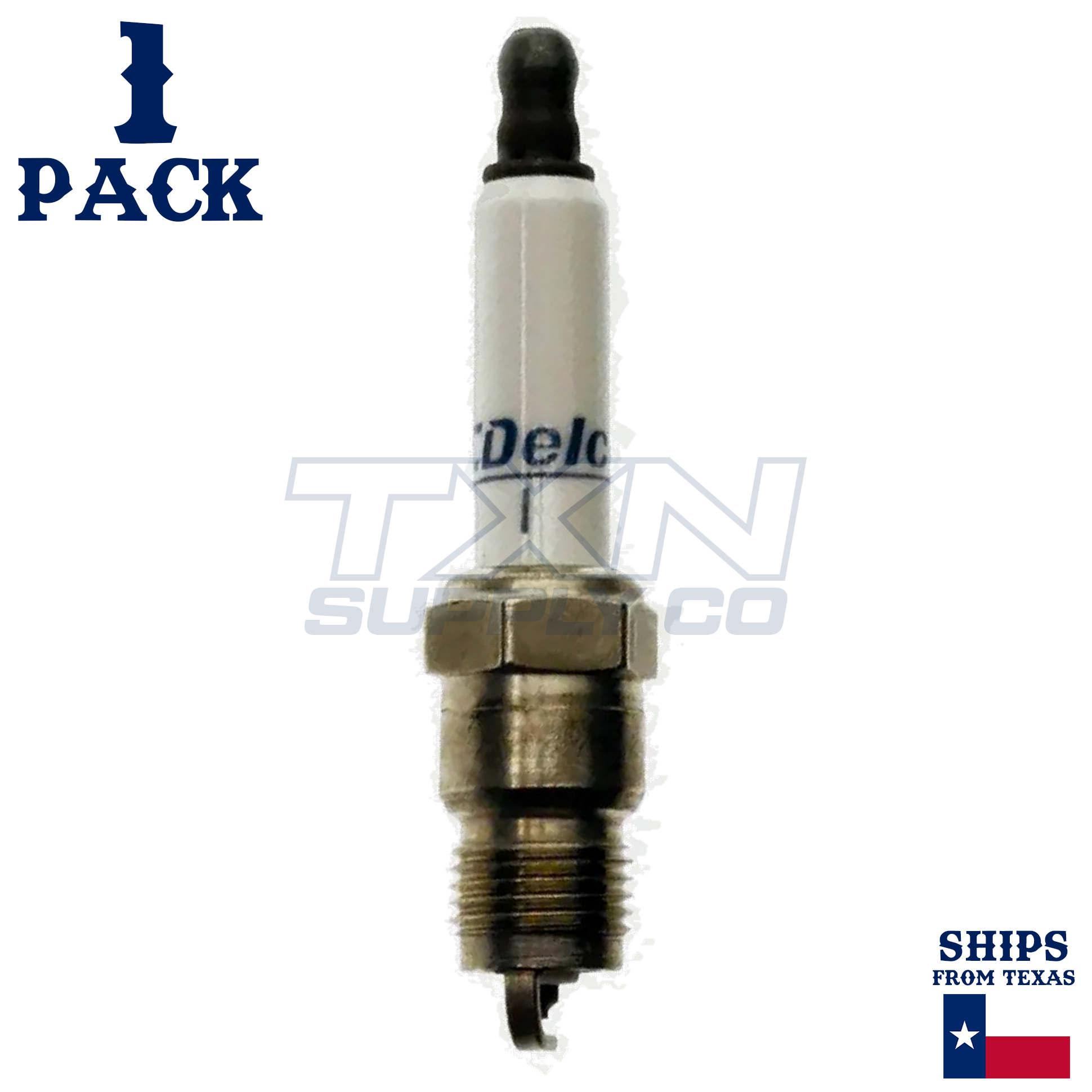 1 Pack GM ACDelco #1 RAPIDFIRE Platinum Spark Plug - Image 1